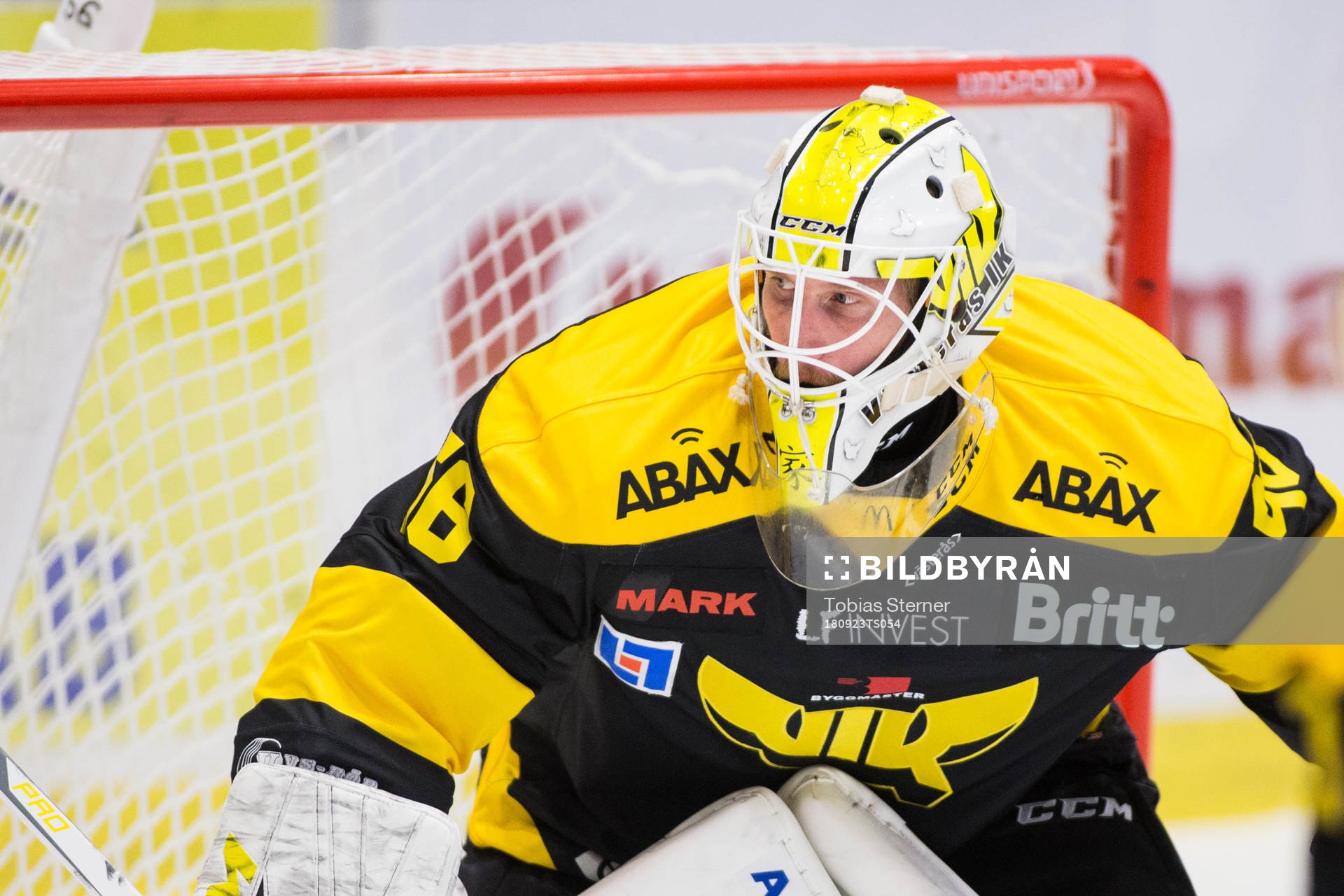 Västerås målvakt Marcus Dahlbom
