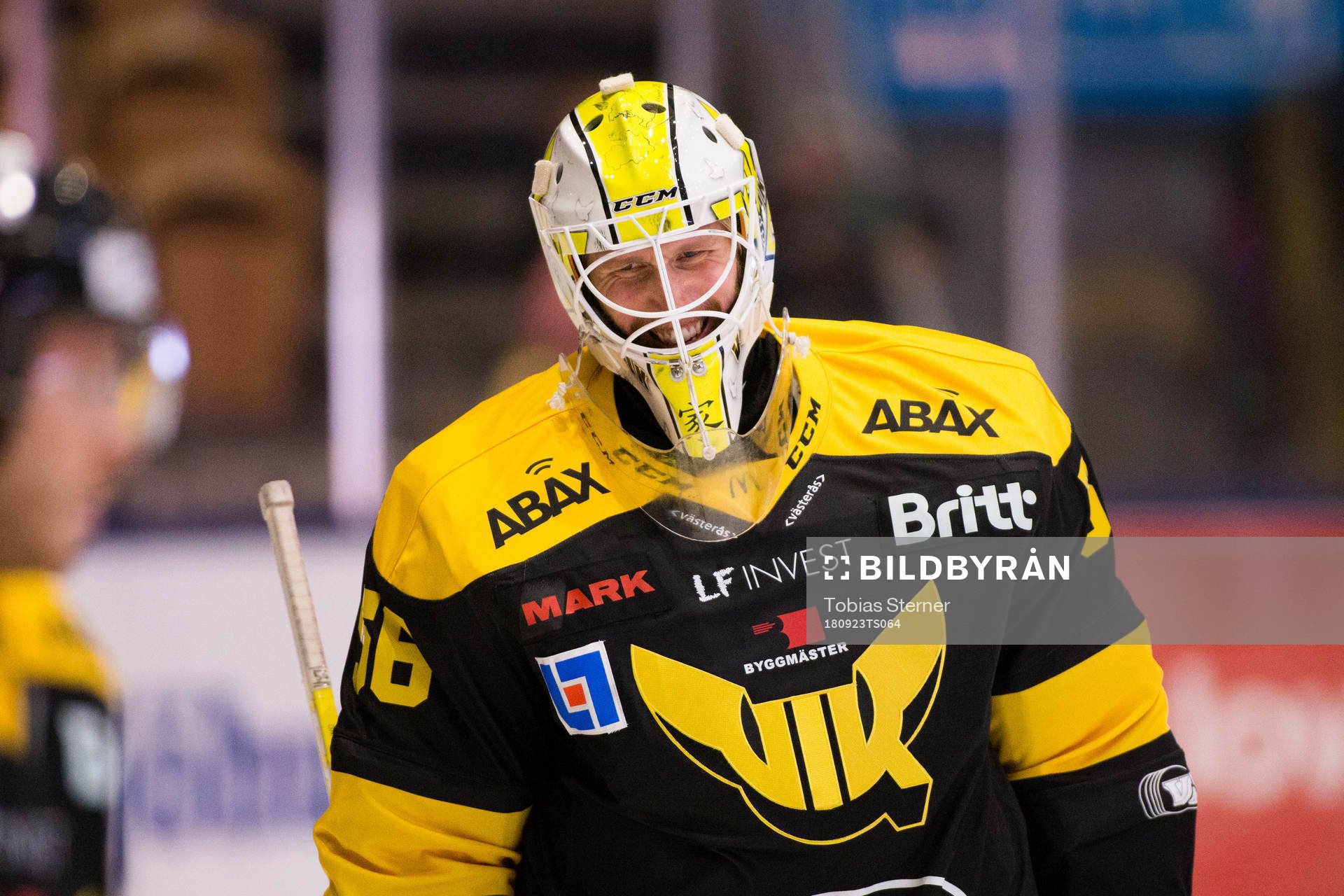 Västerås målvakt Marcus Dahlbom