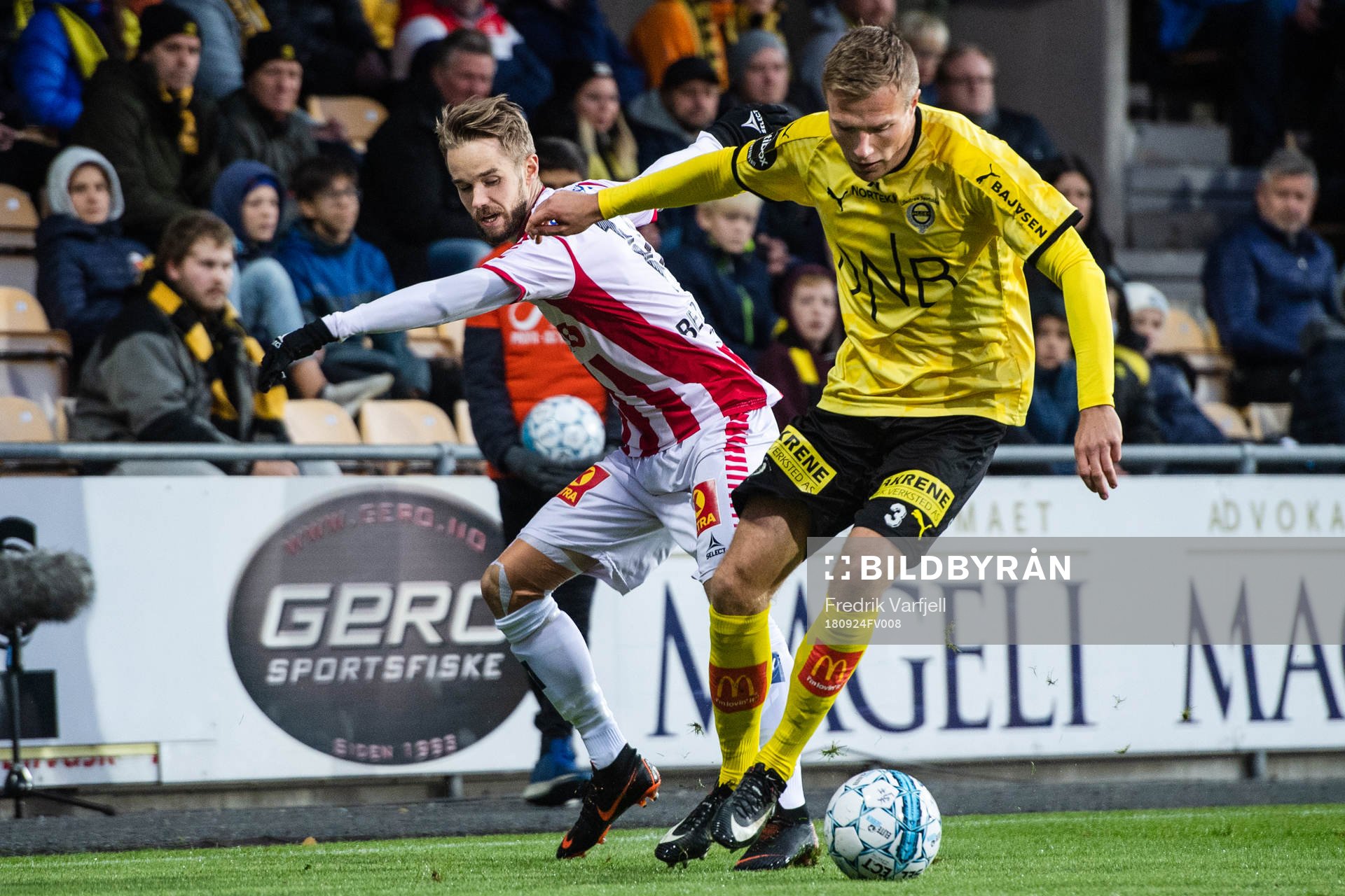 Daniel Berntsen of Tromsø and Simen Kind Mikalsen of