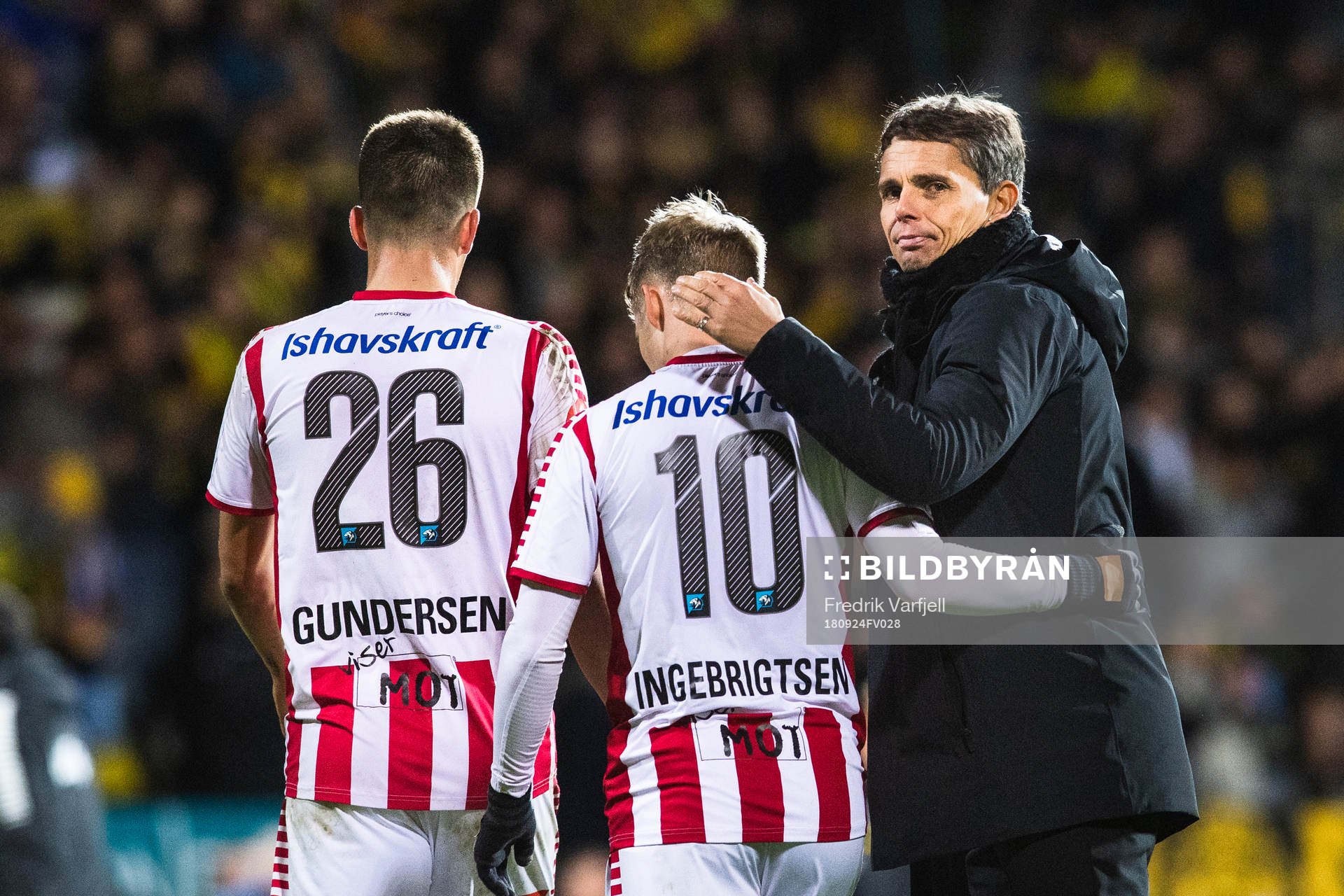 Jostein Gundersen, Mikael Nord Ingebrigtsen and Simo