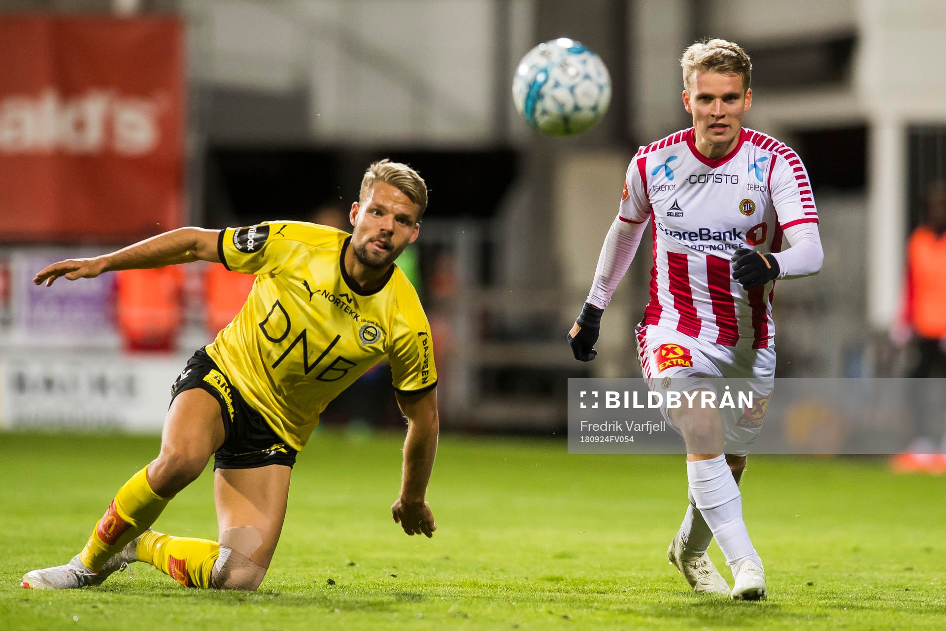 Mats Haakenstad of Lillestrøm and Mikael Nord Ingebrigtsen
