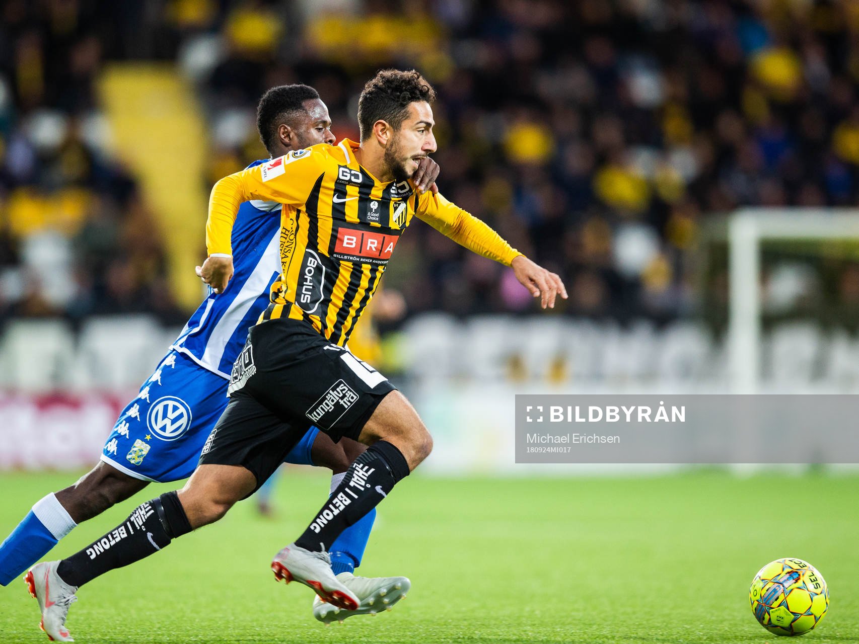 Häckens Daleho Irandust och IFK Göteborgs Vajebah