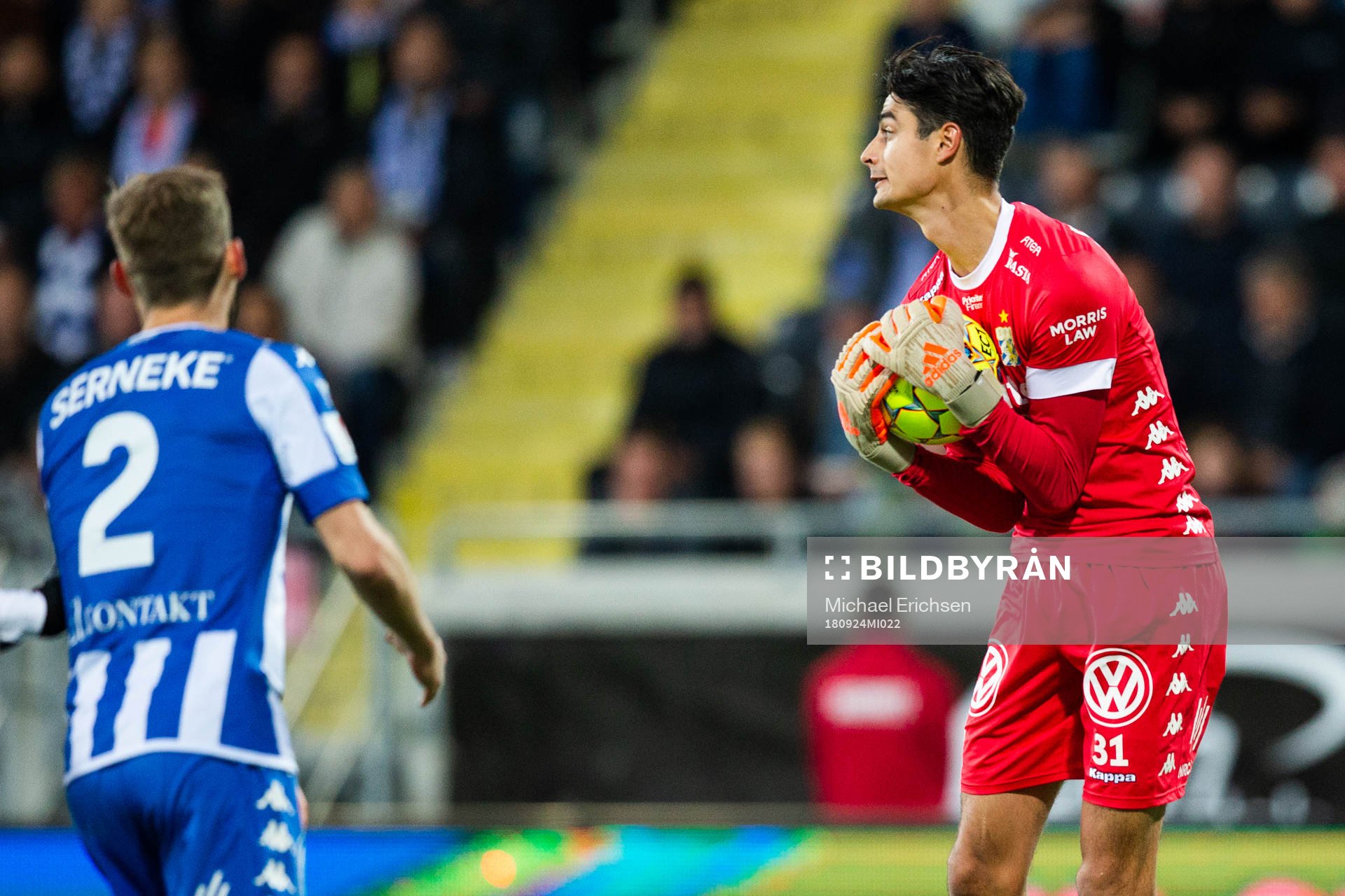 IFK Göteborgs målvakt Tom Amos
