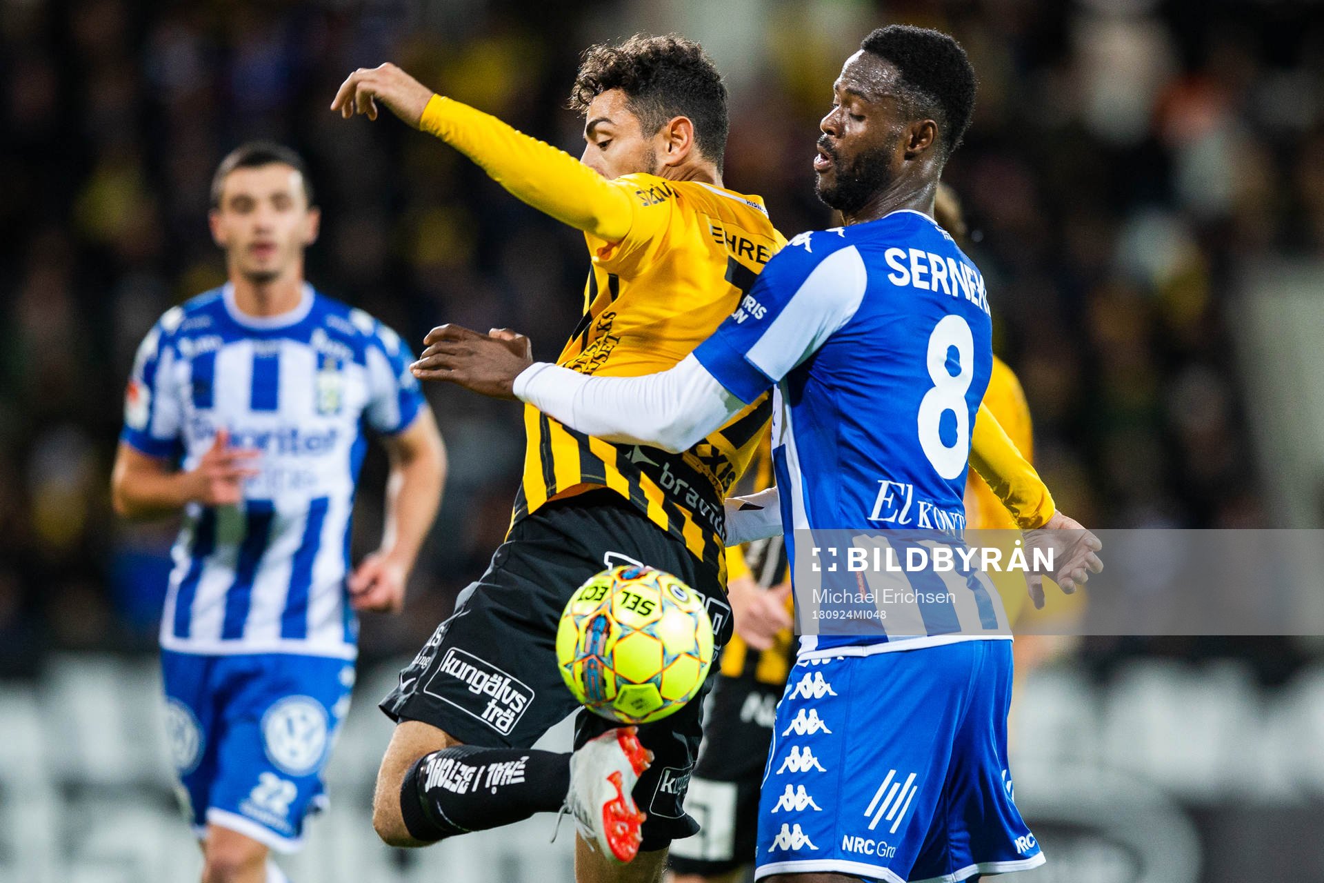 Häckens Daleho Irandust och IFK Göteborgs Vajebah