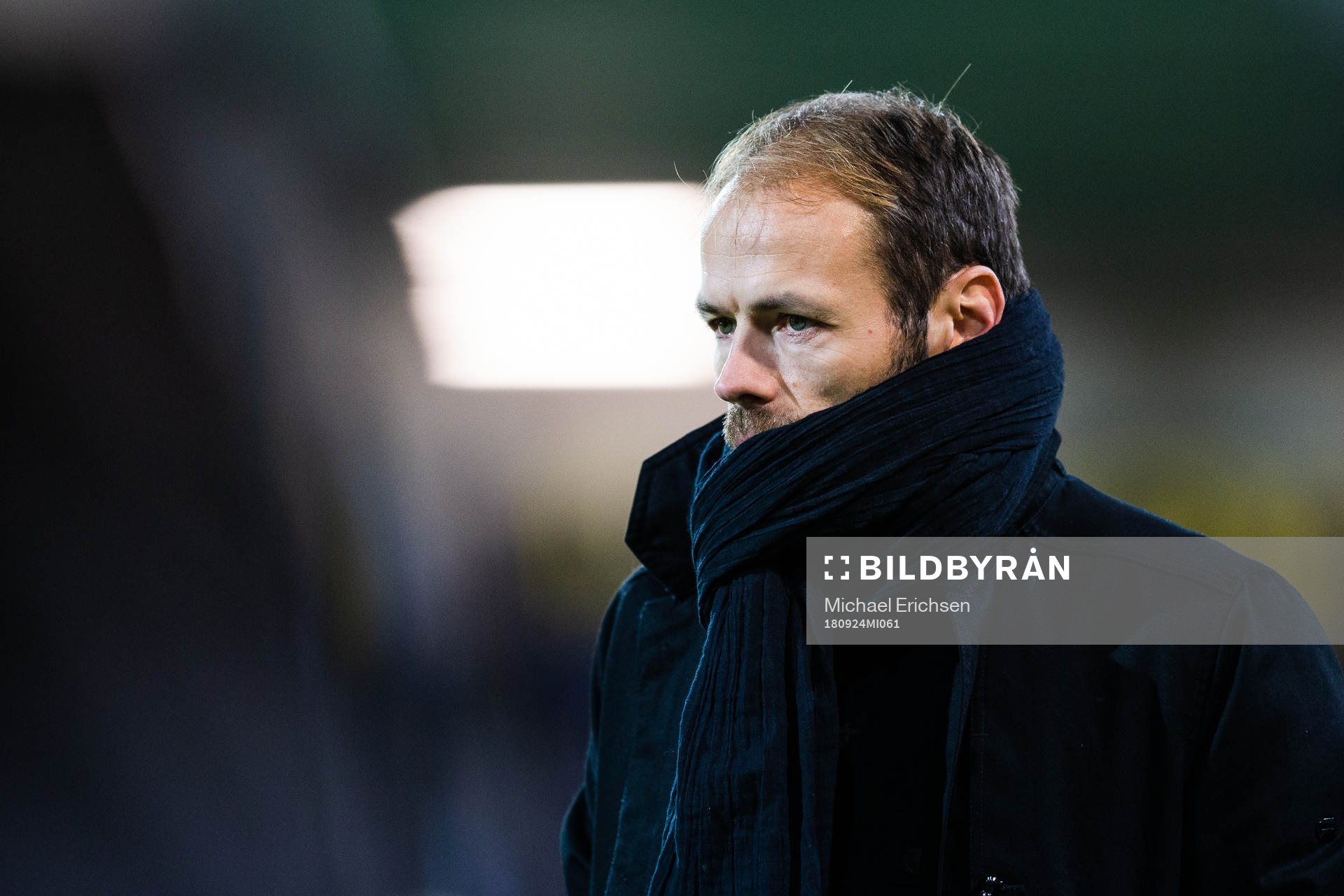 Häckens tränare Andreas Alm