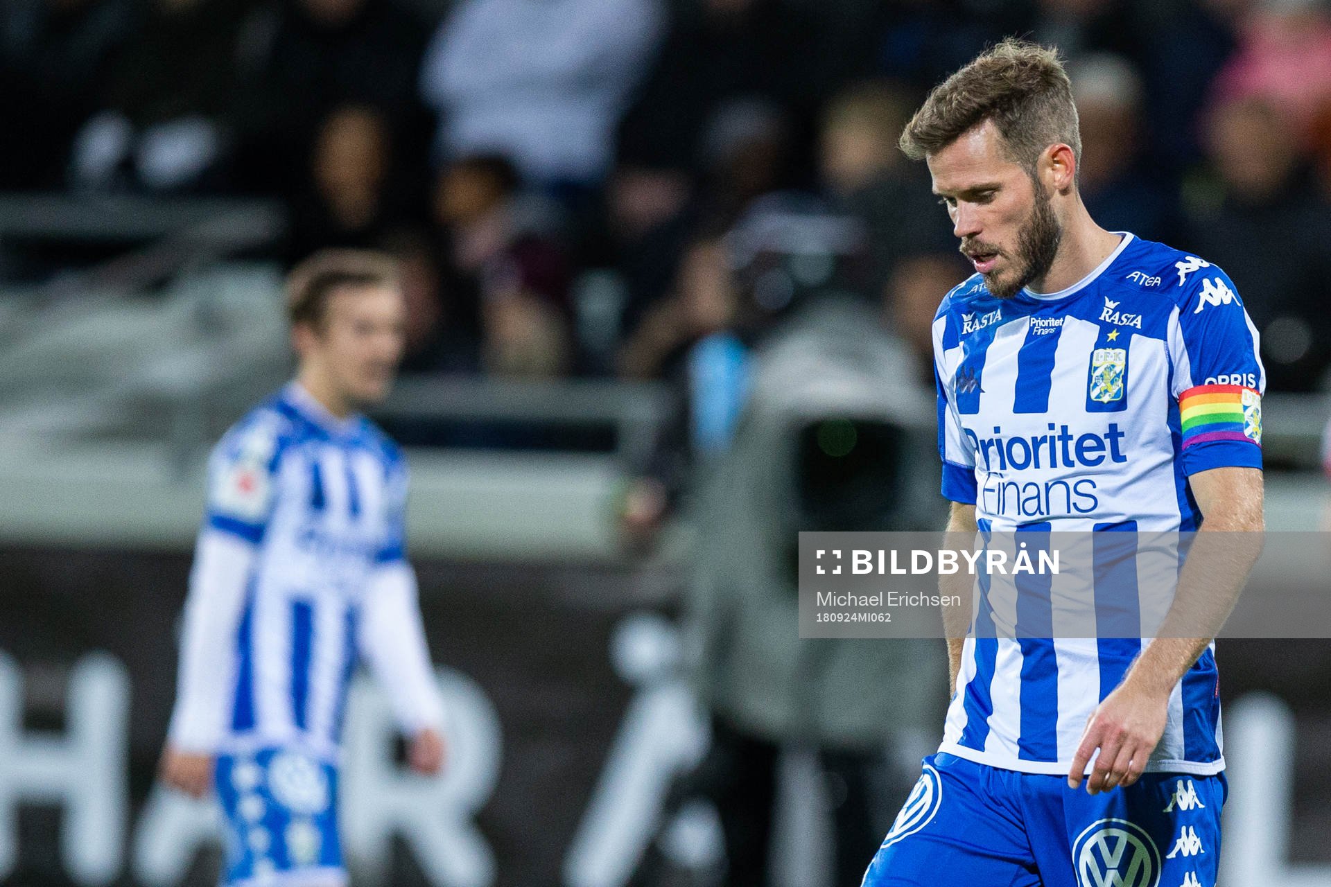 IFK Göteborgs Emil Salomonsson deppar