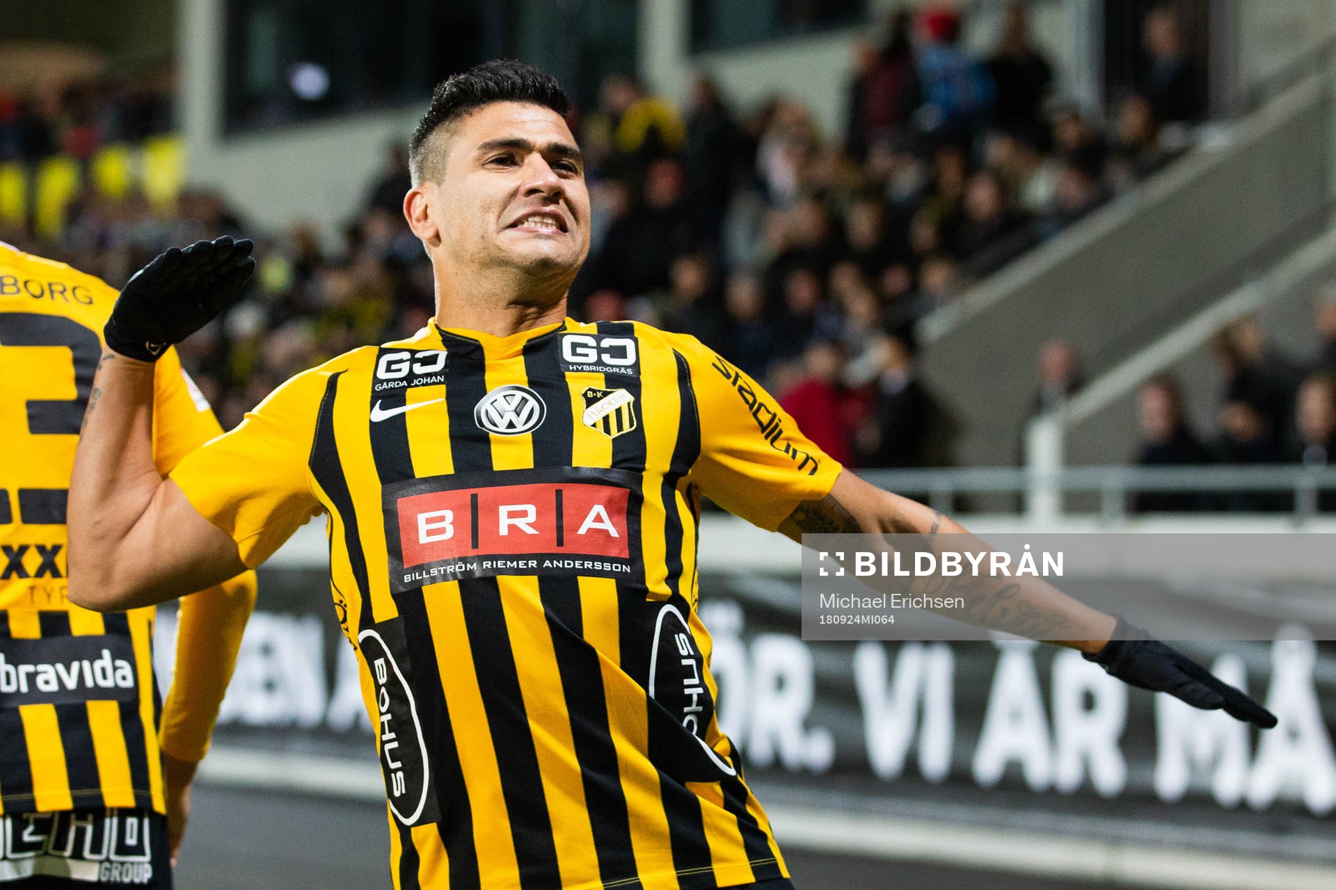 Häckens Paulinho jublar