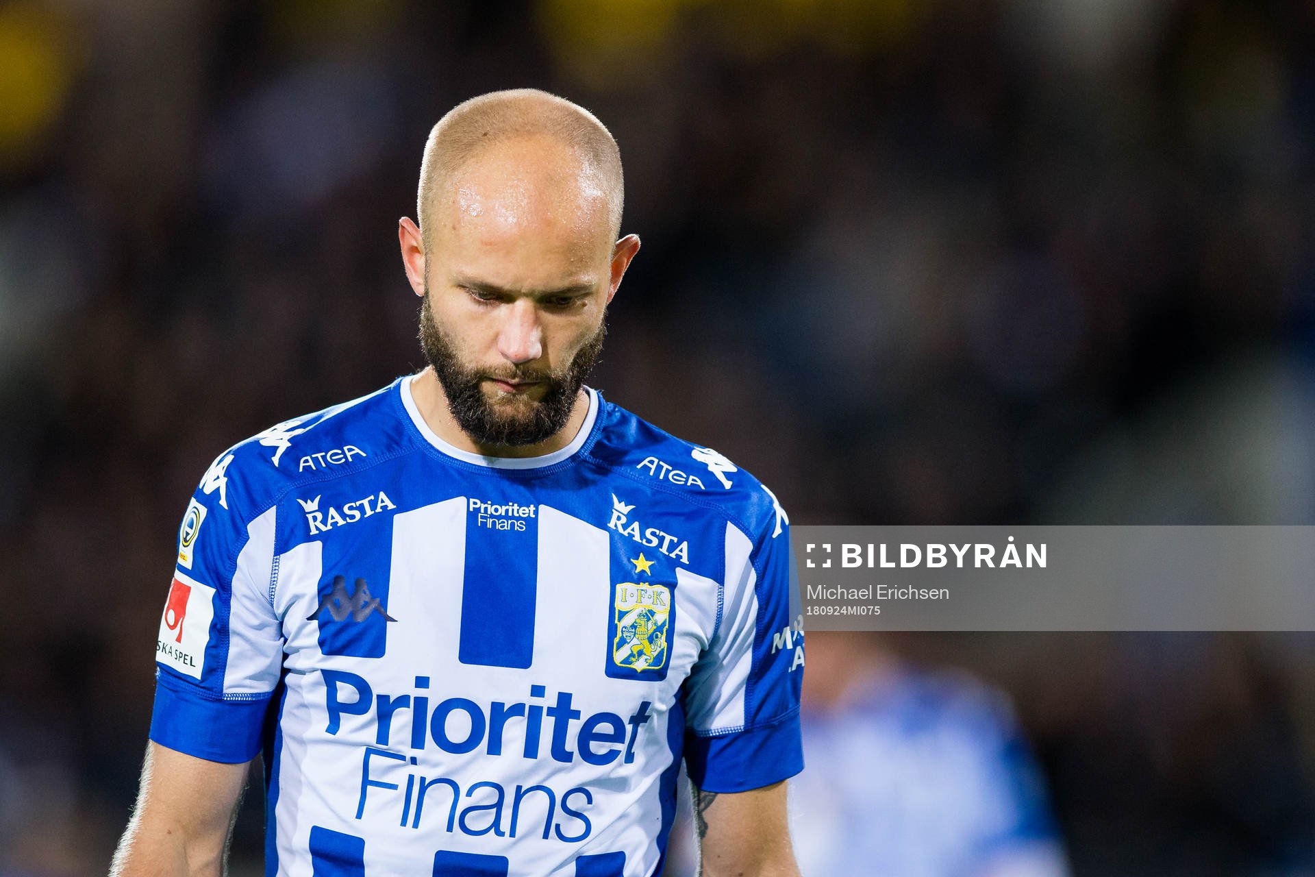 IFK Göteborgs Robin Söder deppar