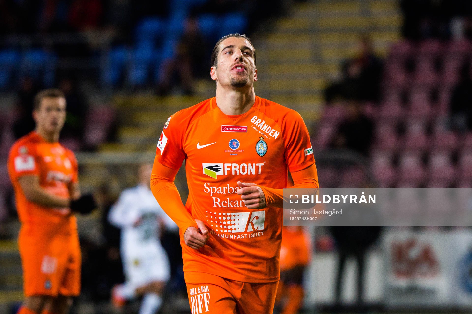AFC Eskilstunas Christian Miljevic deppar