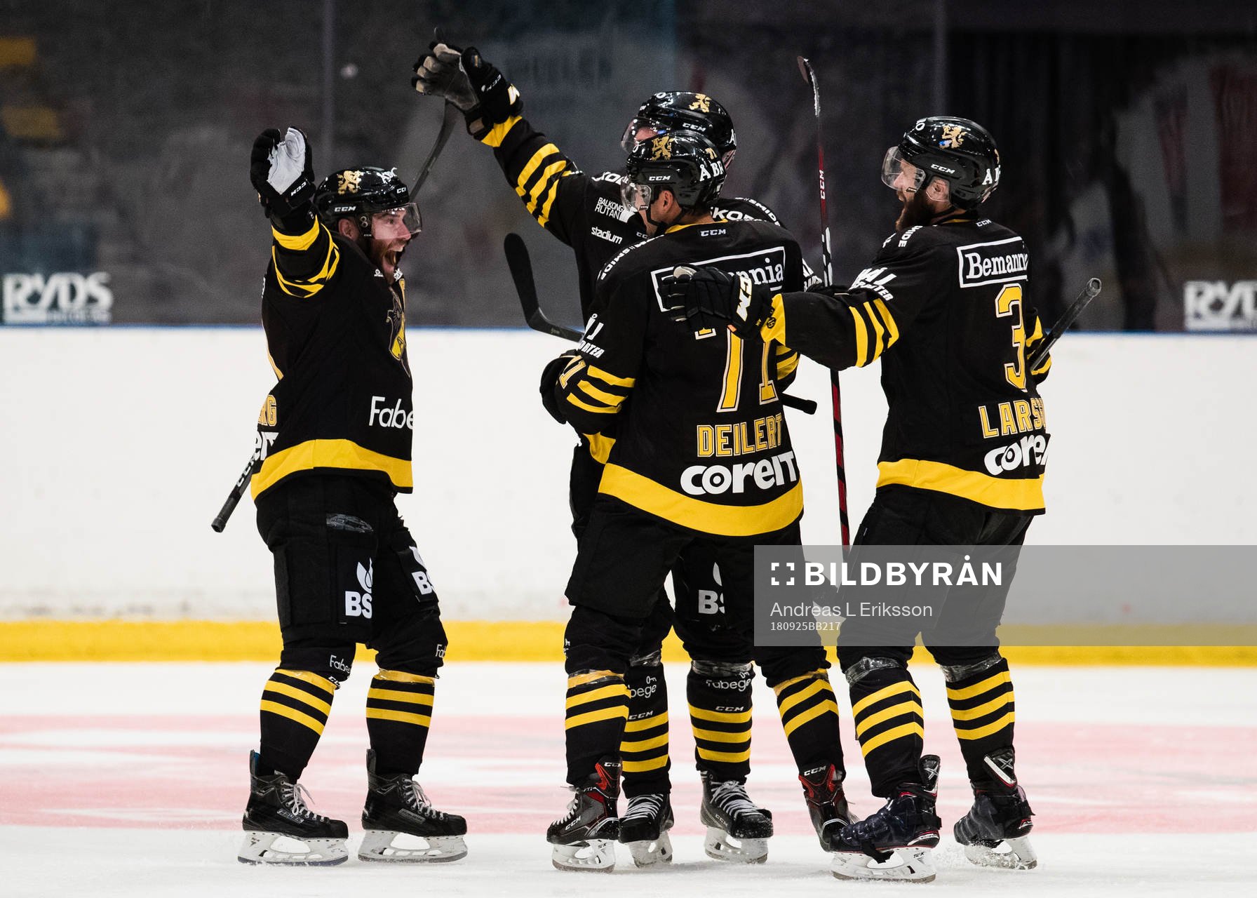 s Christian Sandberg, Alexander Deilert och Johan Larsson