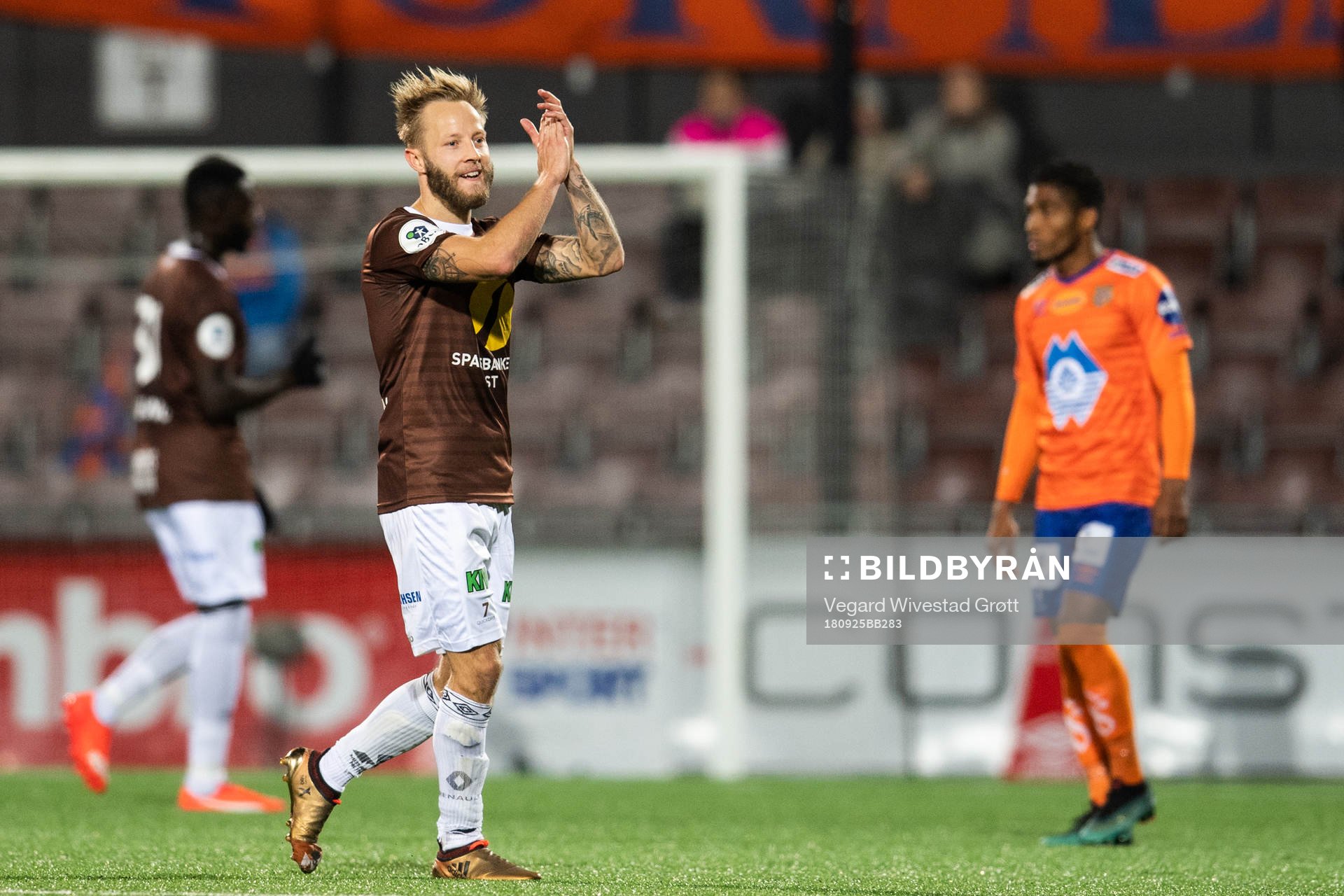 Mjøndalen Tonny Brochmann of Mjøndalen gets substituted