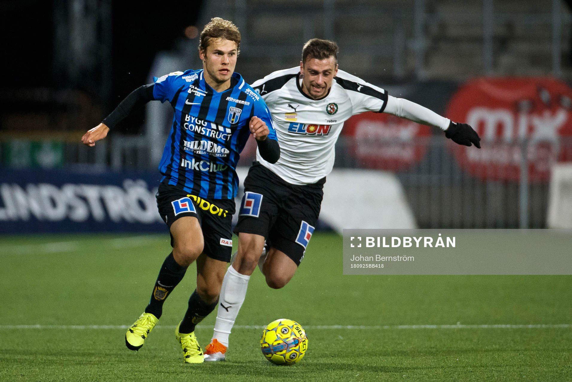 Sirius Sam Lundholm och Örebros Filip Rogic