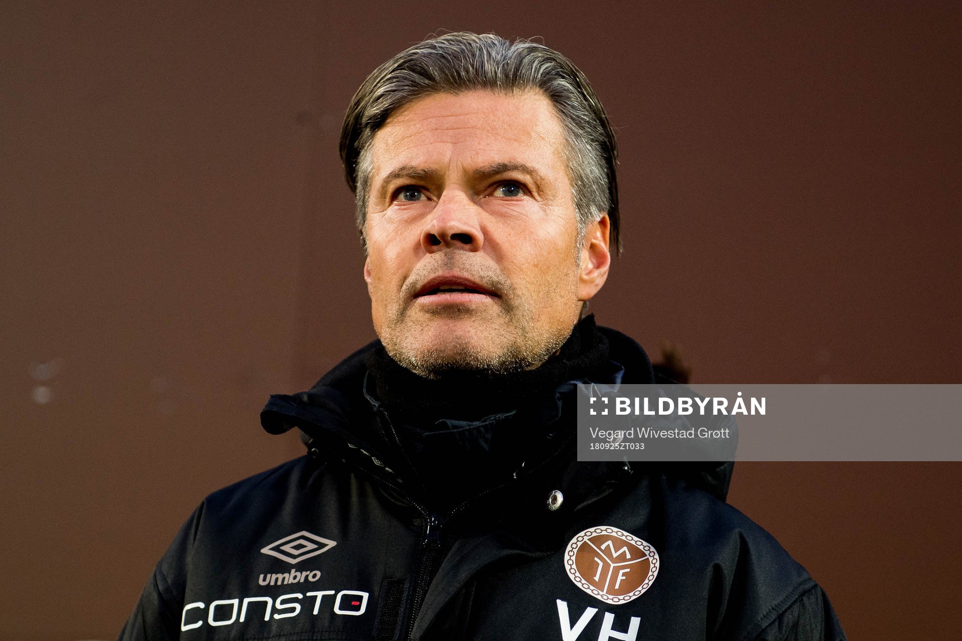 Vegard Hansen, head coach of Mjøndalen