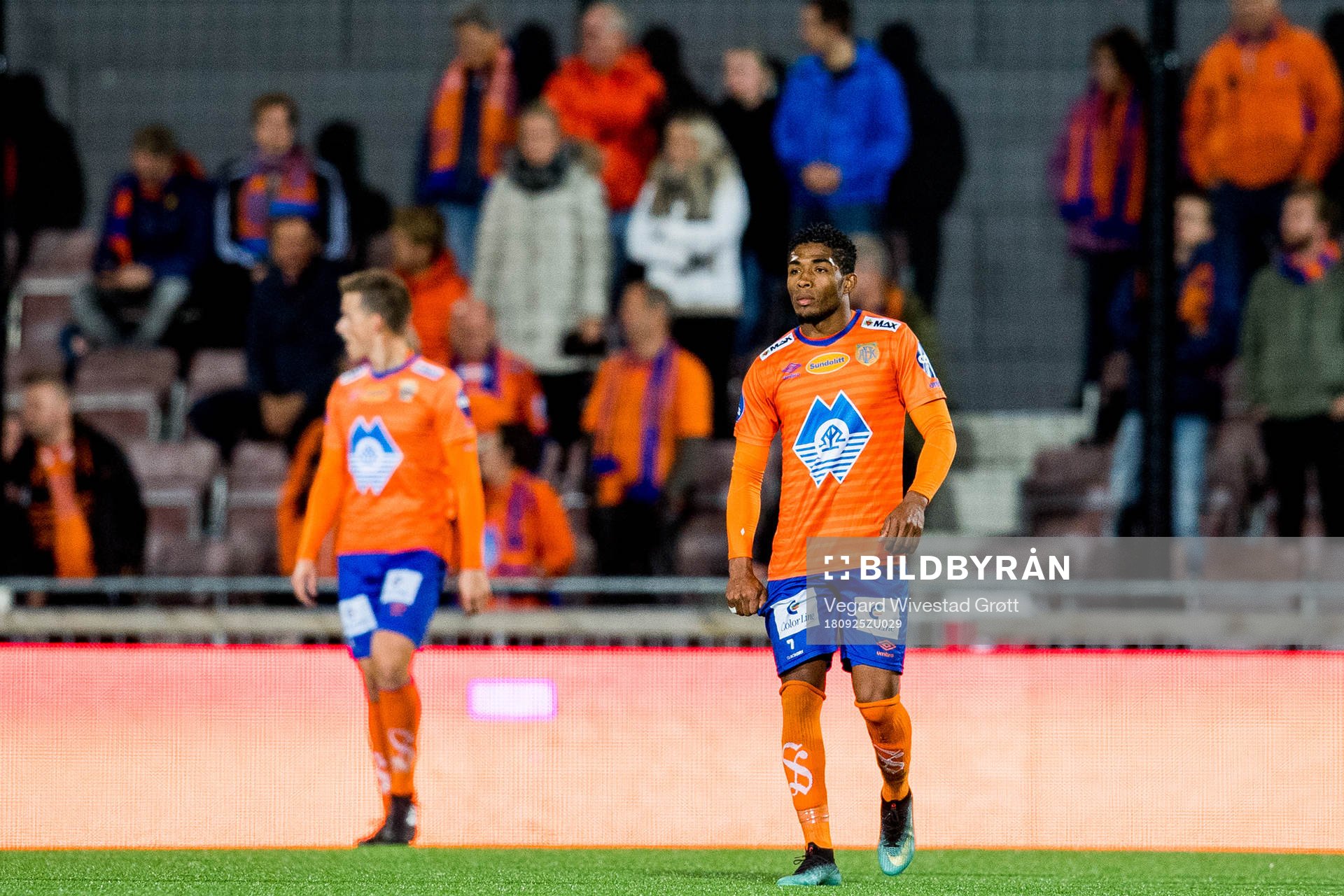 Erikson Spinola Lima of Aalesund loos dejected