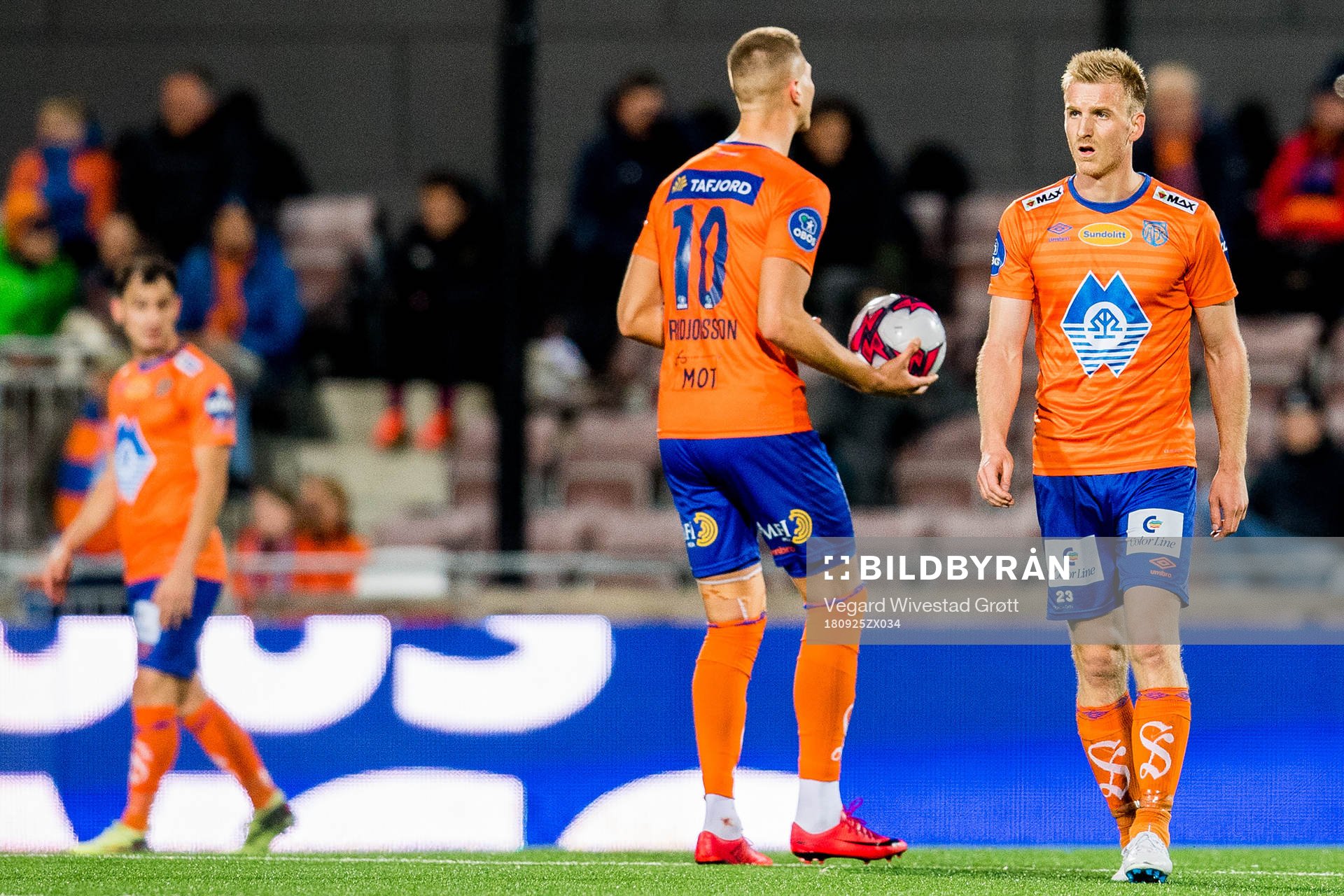 Hólmbert Fridjónsson and Torbjørn Agdestein of Aalesund