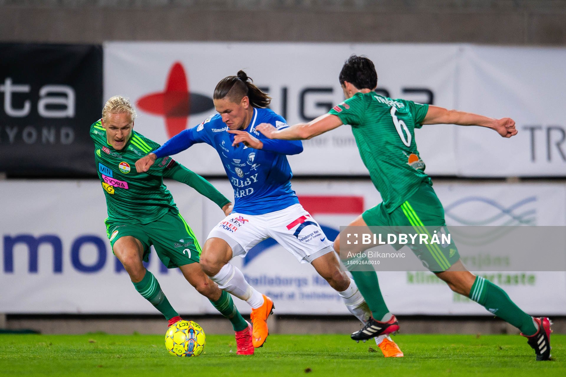 Trelleborgs Isak Jönsson och Dalkurds Henrik Löfkvist och
