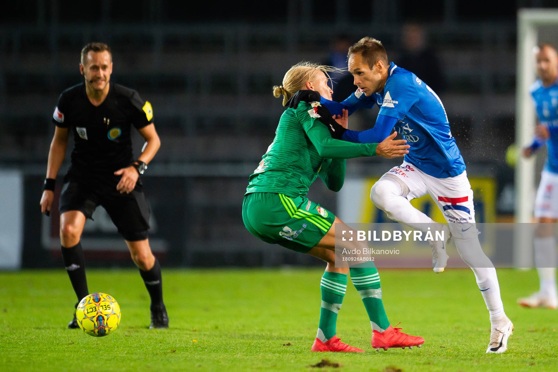 Trelleborgs Zoran Jovanovic och Dalkurds Henrik Löfkvist