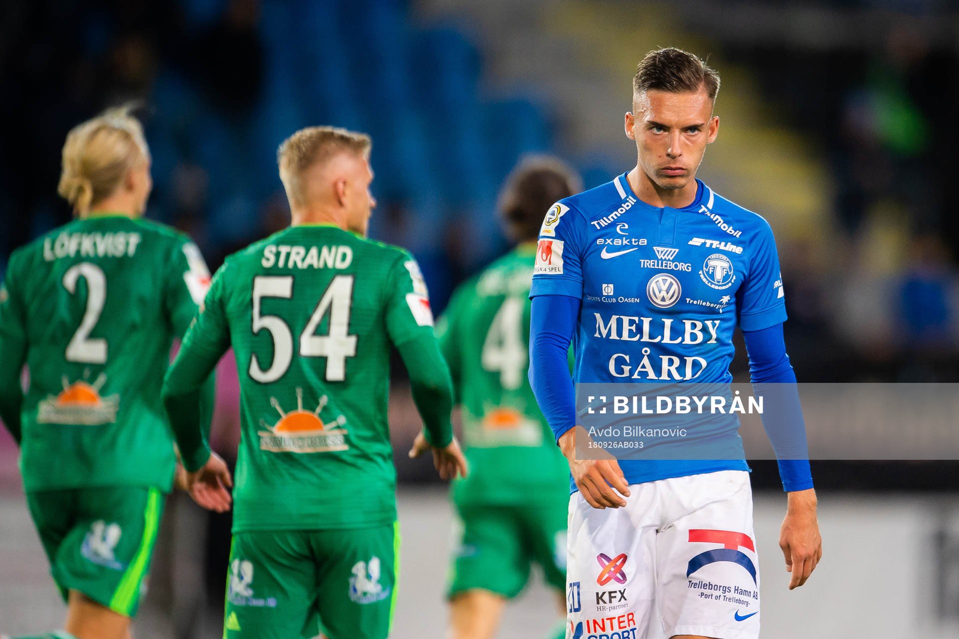 Trelleborgs Felix Hörberg deppar