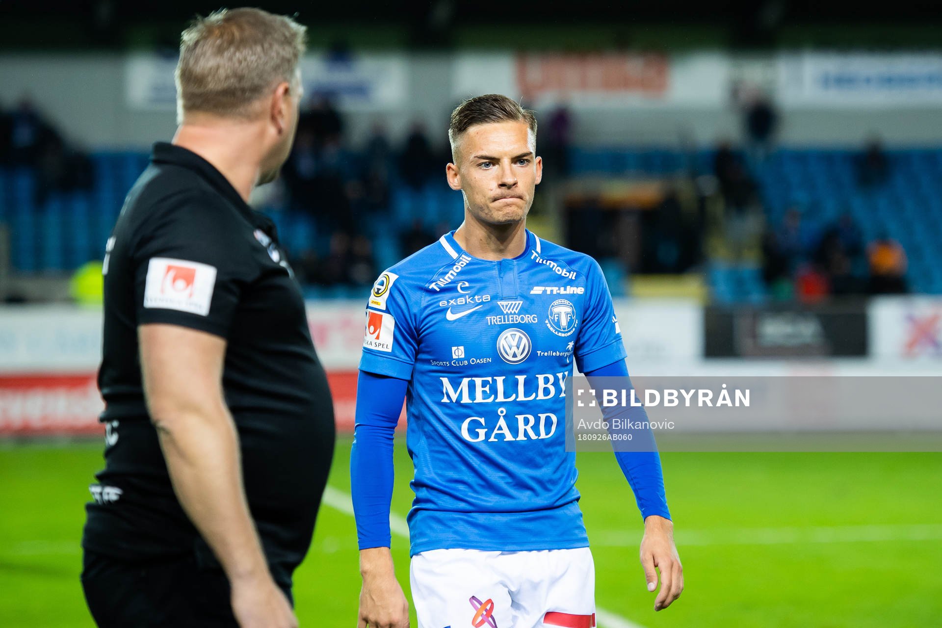 Trelleborgs Felix Hörberg deppar