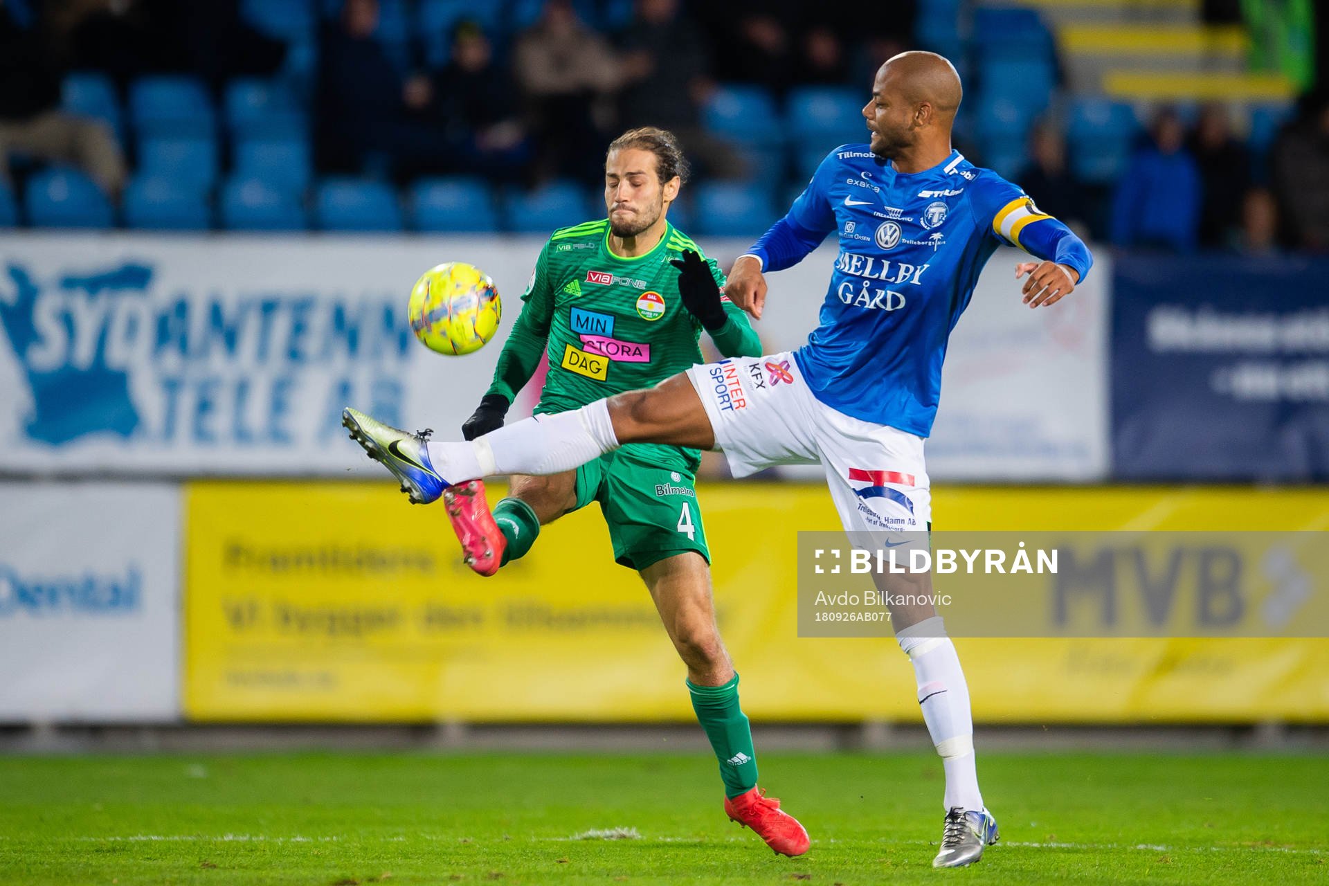 Trelleborgs Salif Camara Jönsson och Dalkurds Alexander