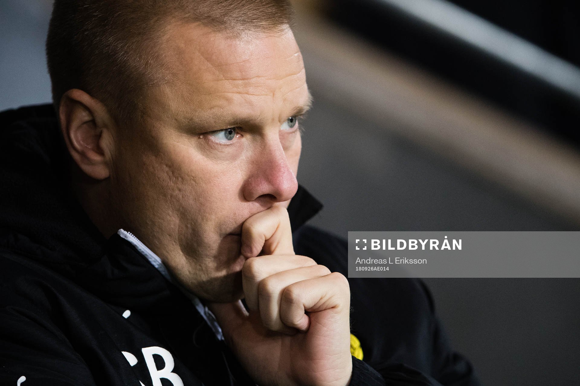 Hammarbys tränare Stefan Billborn