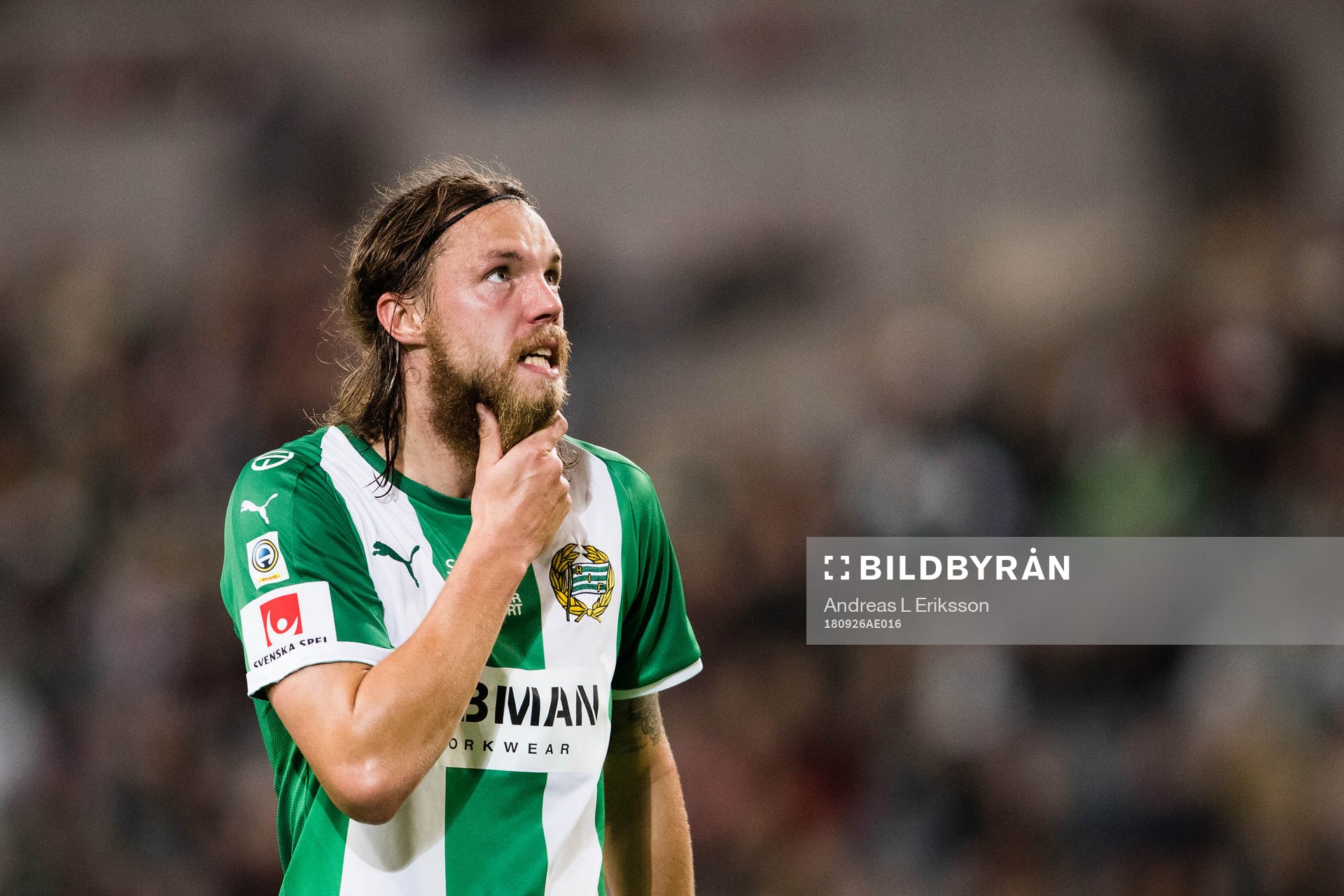 Hammarbys Björn Paulsen deppar