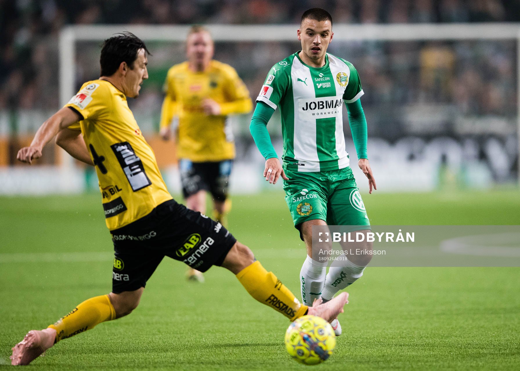 Elfsborgs Stefan Ishizaki och Hammarbys Vladimir Rodic