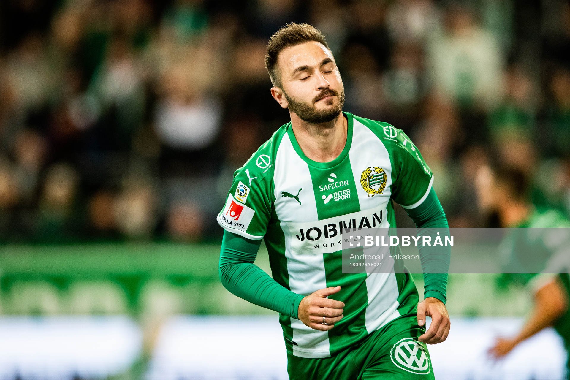 Hammarbys Muamer Tankovic deppar