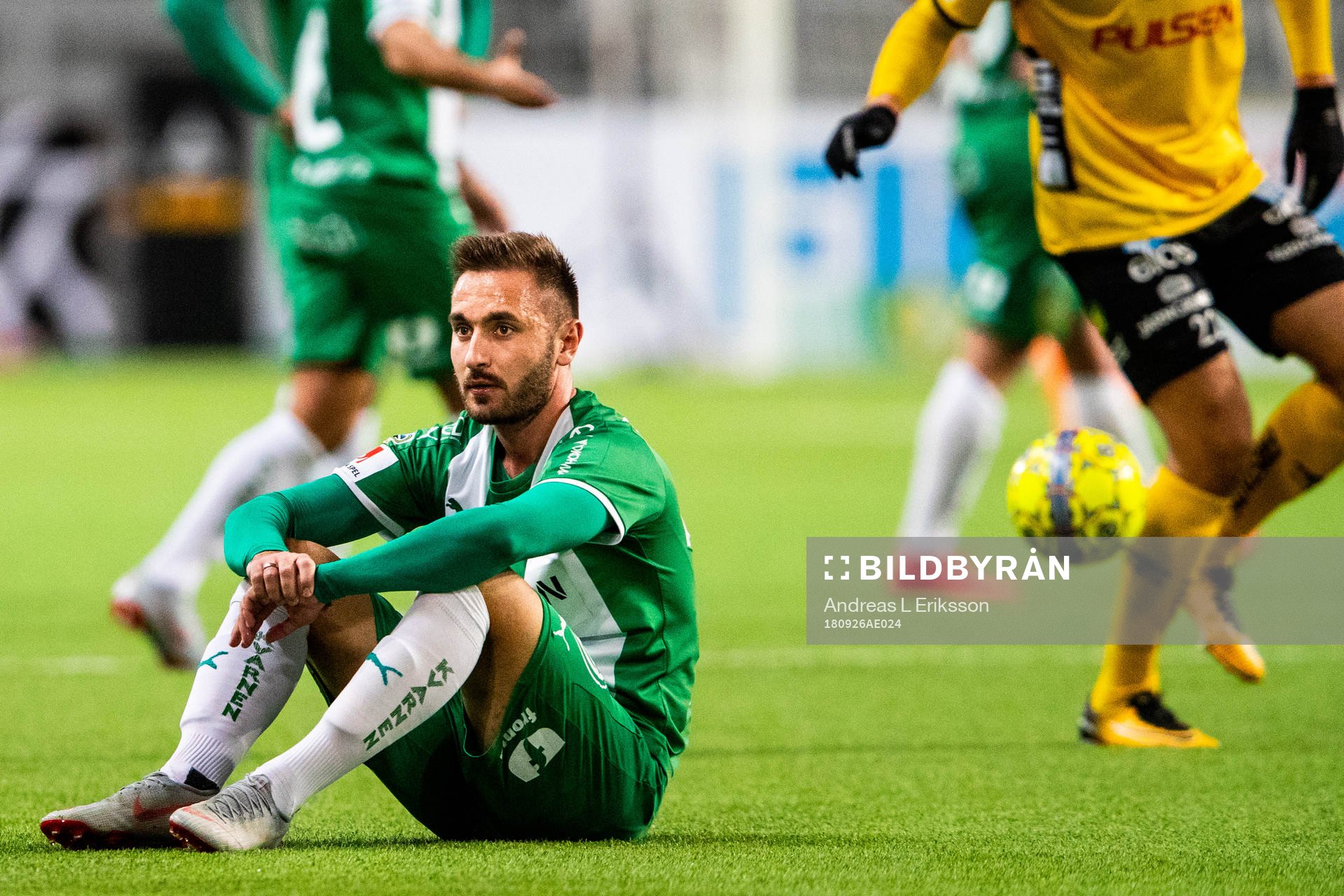 Hammarbys Muamer Tankovic deppar