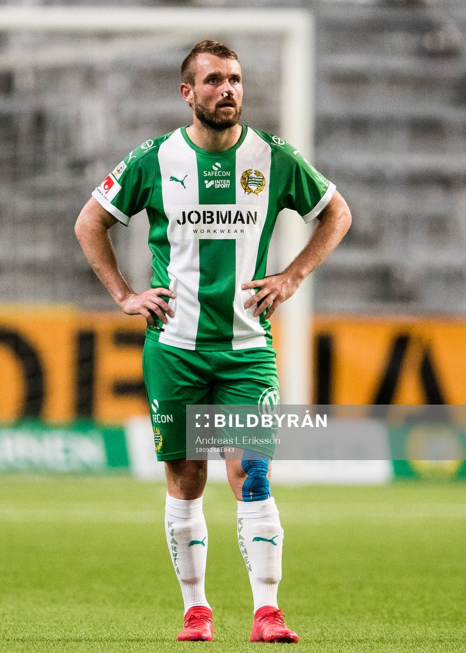 Hammarbys Mads Fenger Nielsen deppar