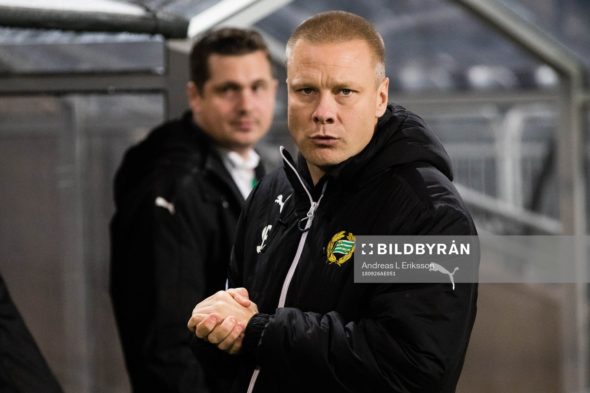 Hammarbys tränare Stefan Billborn