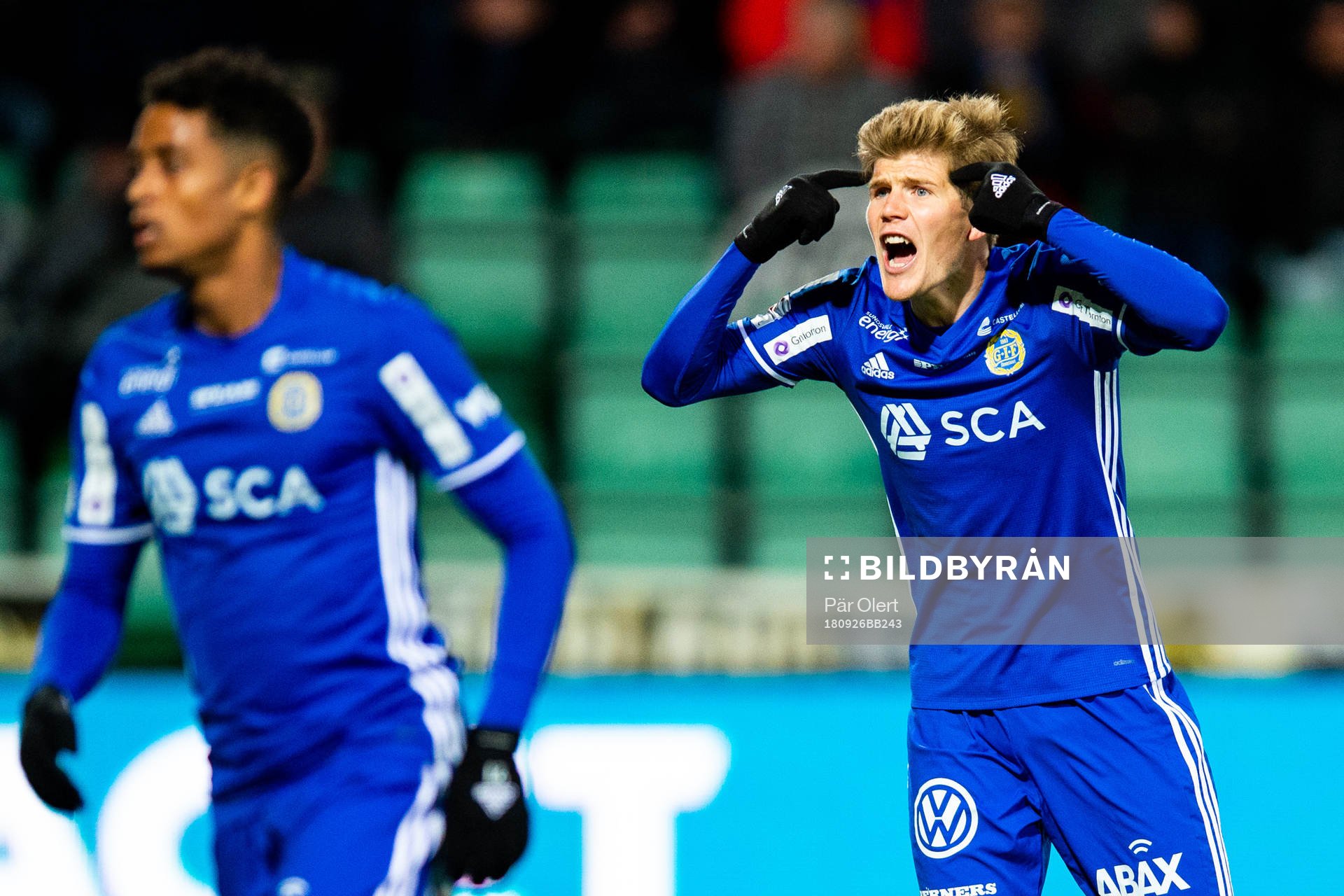 Sundsvalls Oliver Berg reagerar