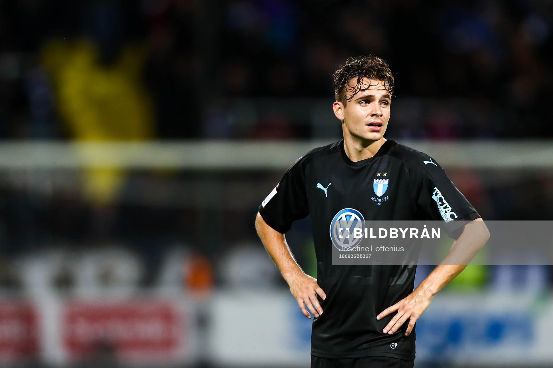 Malmö FFs Andreas Vindheim deppar