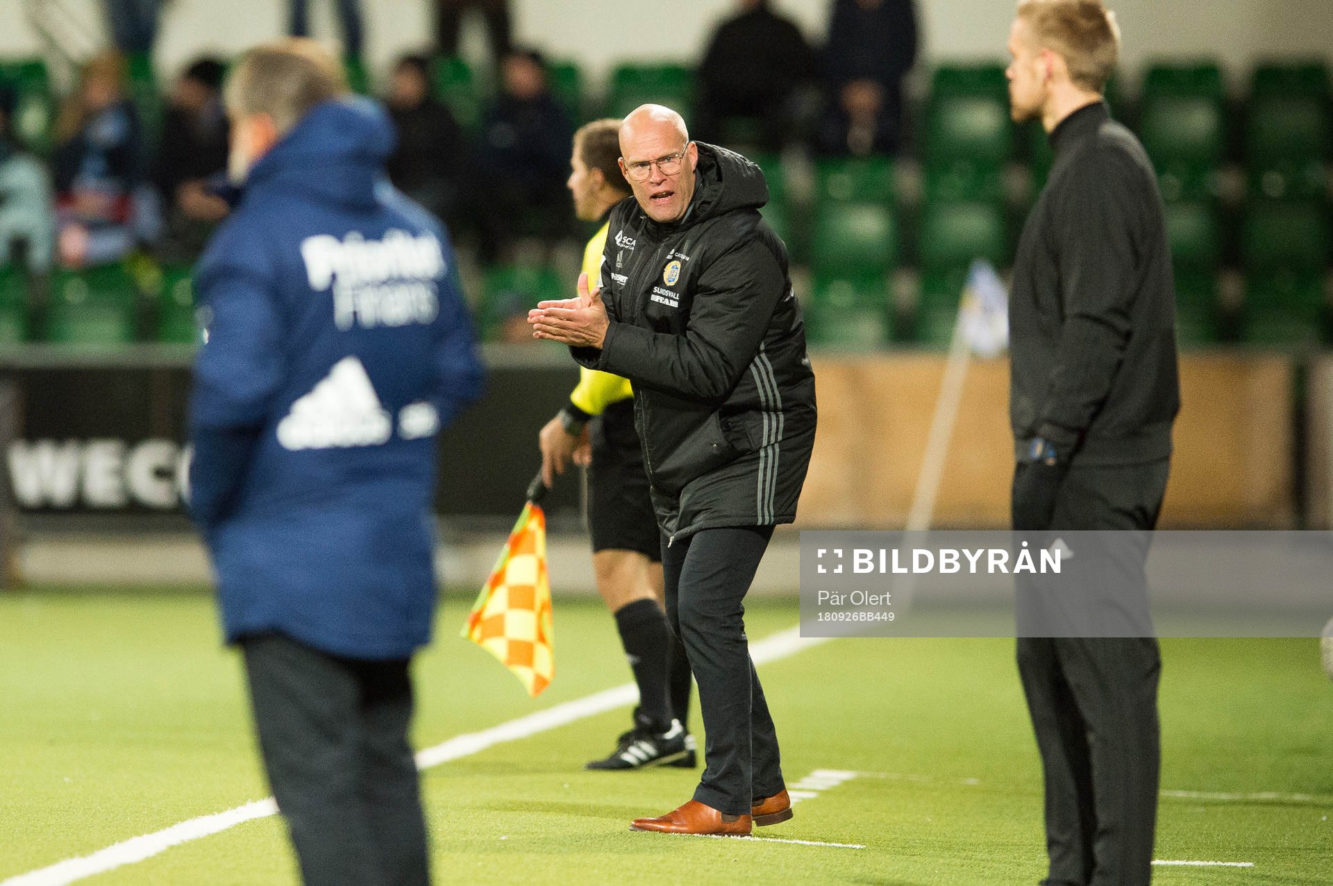 Sundsvalls tränare Joel Cedergren