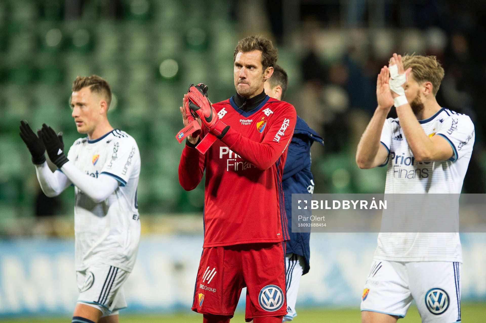 Djurgårdens målvakt Andreas Isaksson