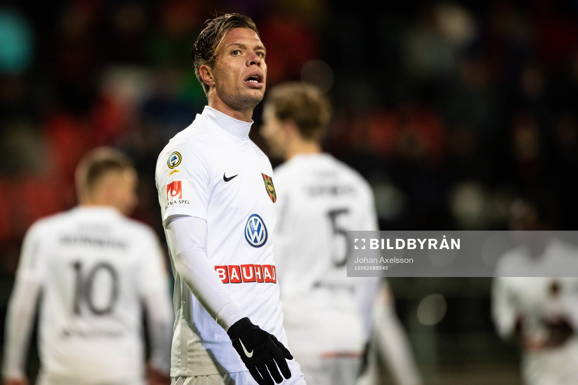 Brommapojkarnas Erik Figueroa deppar