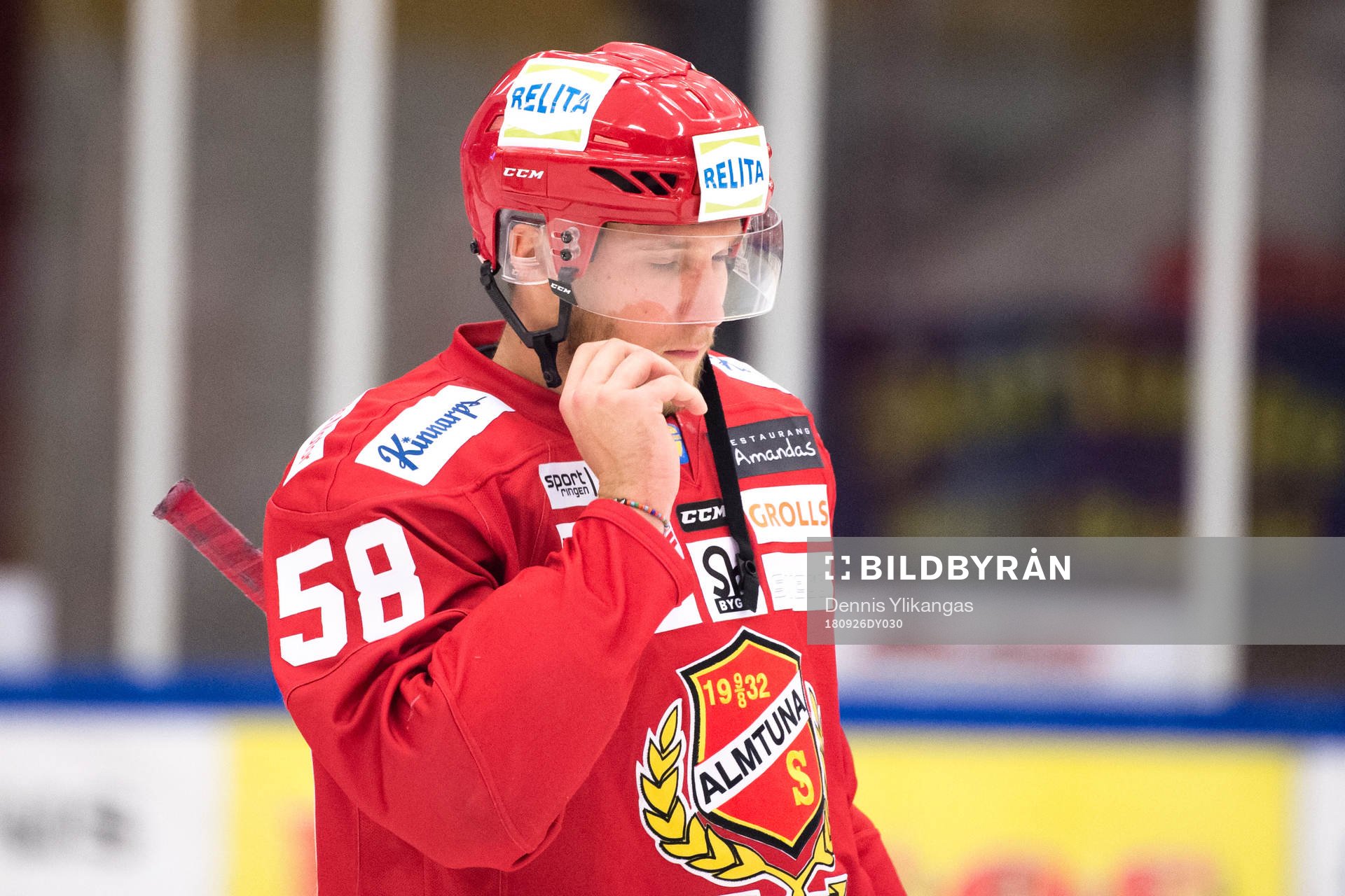 Almtunas Fredrik Forsberg deppar