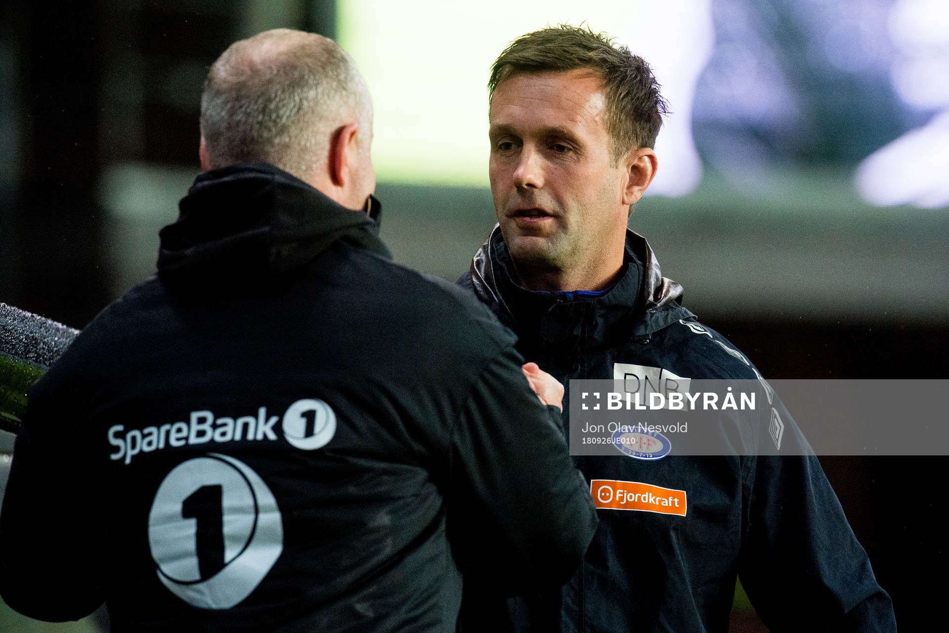Rini Coolen, head coach of Rosenborg, and Ronny Deila, head