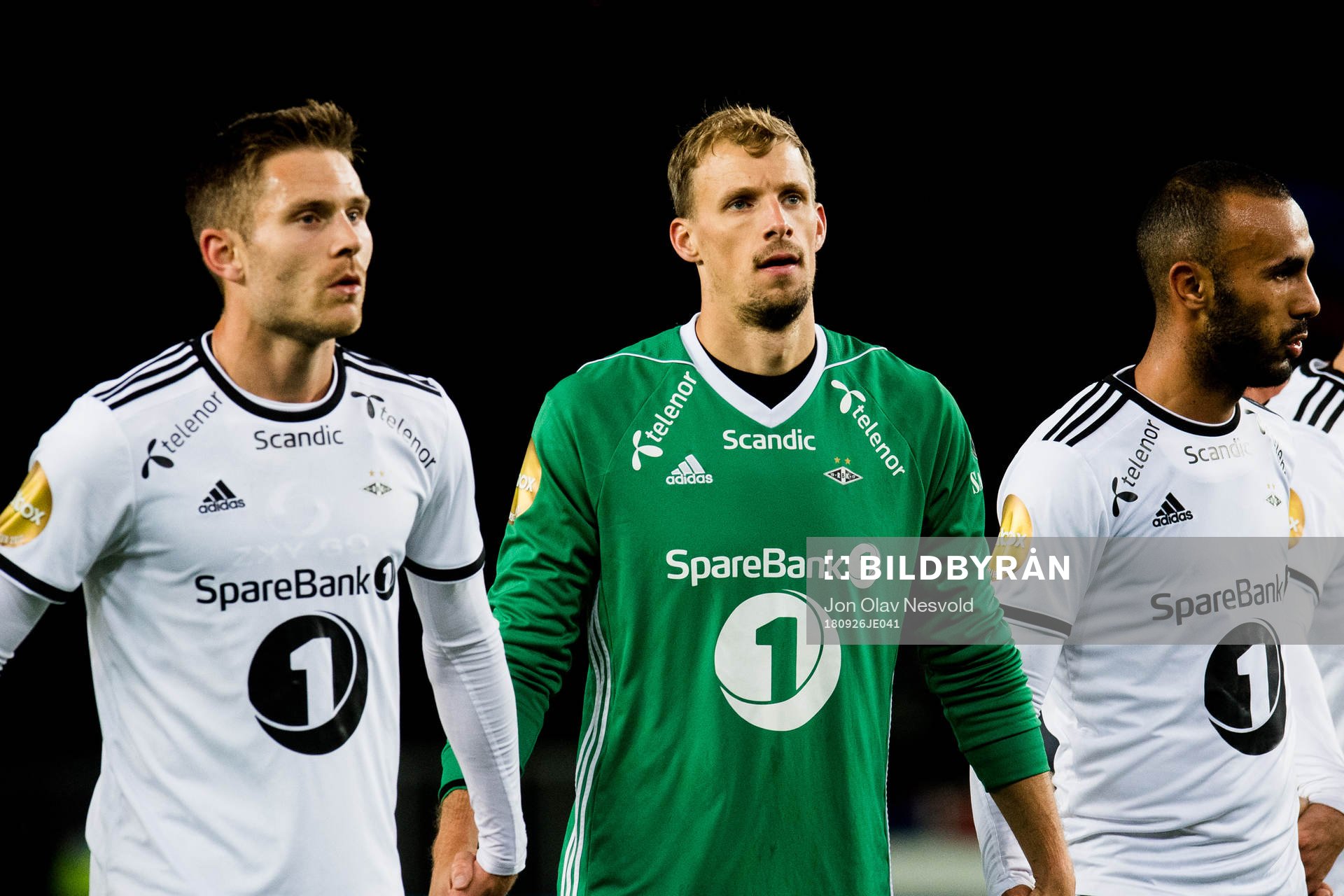 Goalkeeper André Hansen of Rosenborg