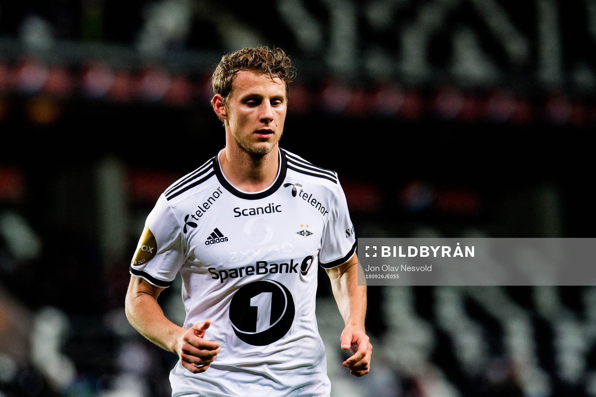 Vegar Eggen Hedenstad of Rosenborg during the cup match between Rosenborg and Vålerenga on September 26, 2018 in Trondheim.