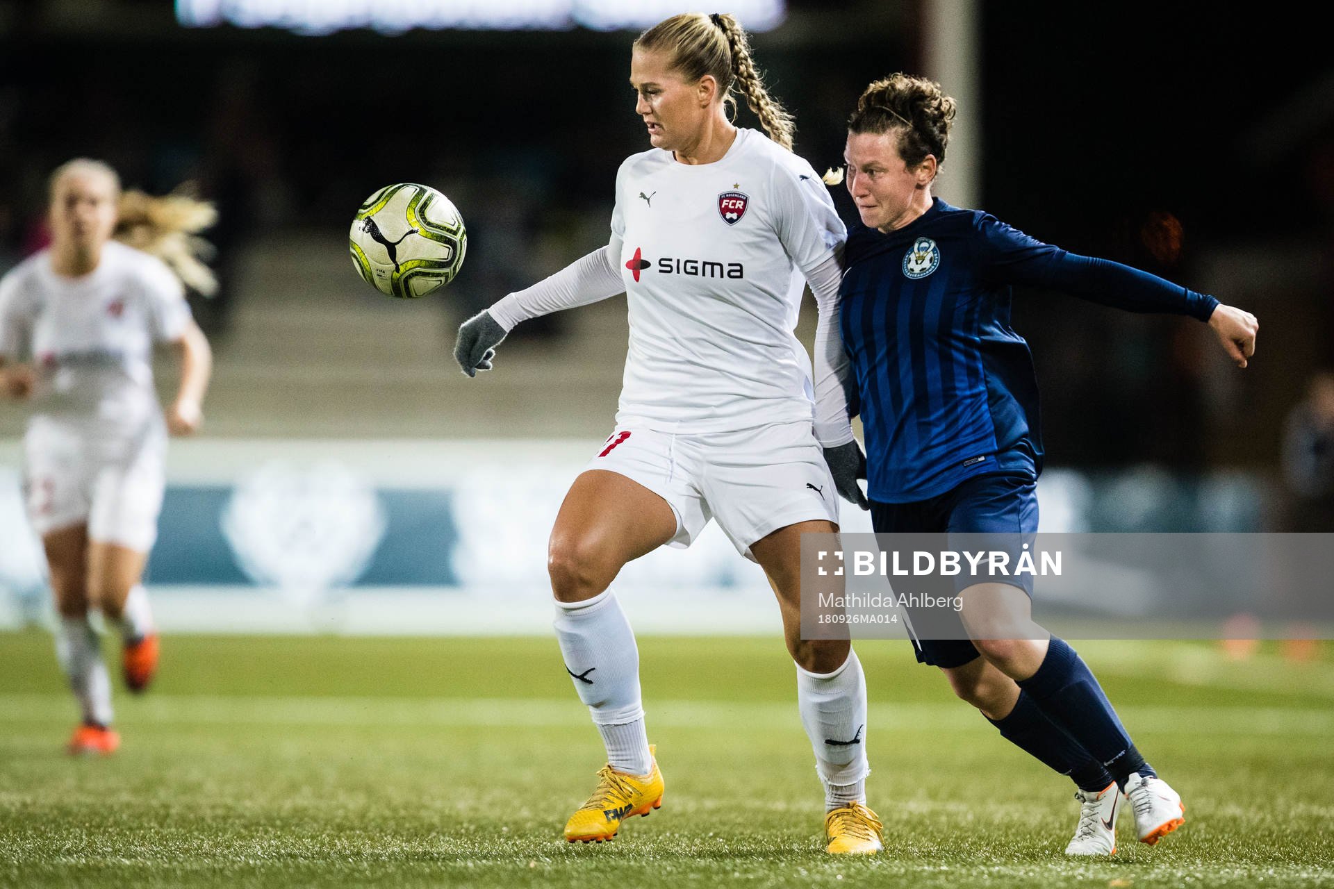 Rosengårds Lisa-Marie Utland och Rjazans Liubov Kipyatkova