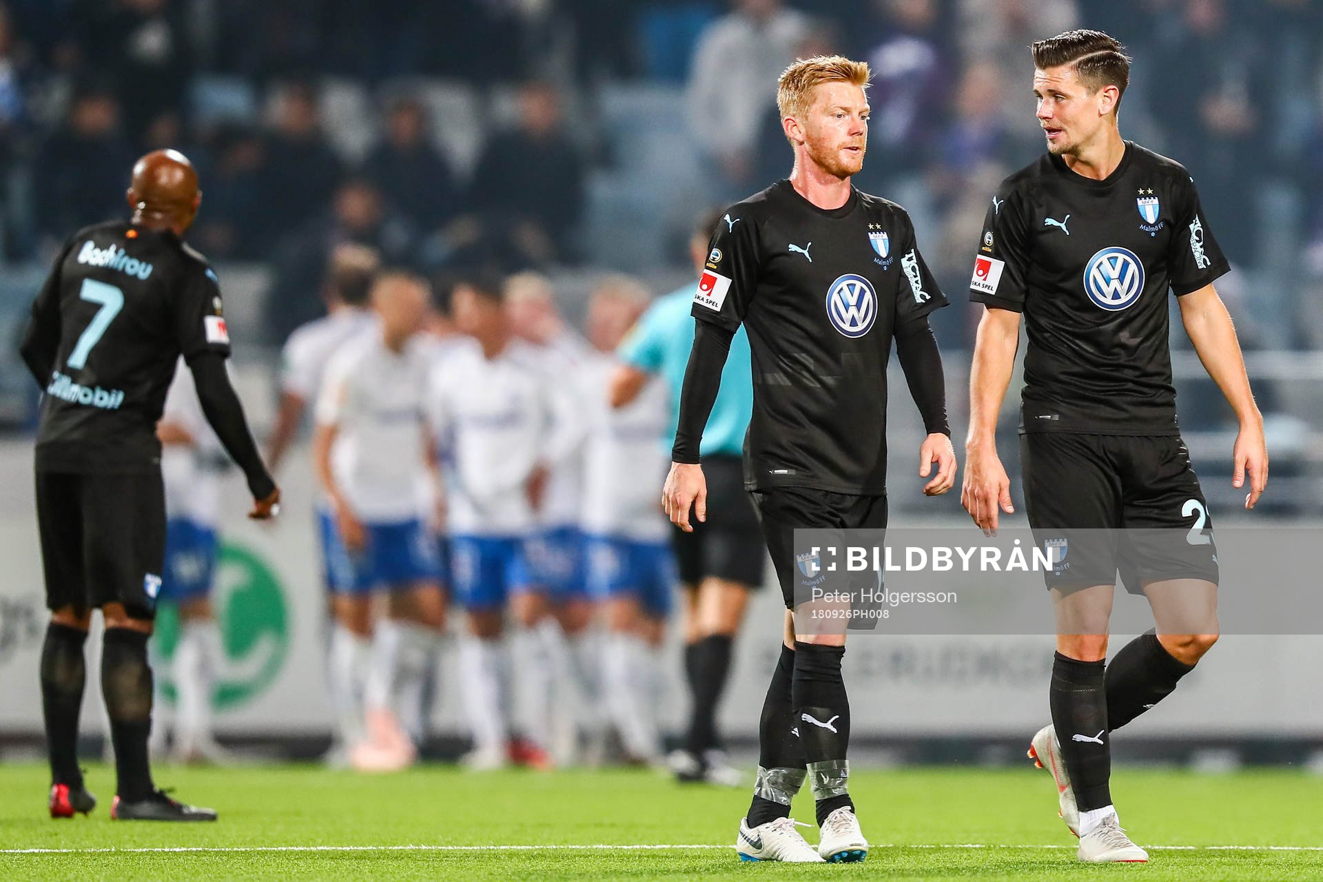 Malmö FFs spelare deppar