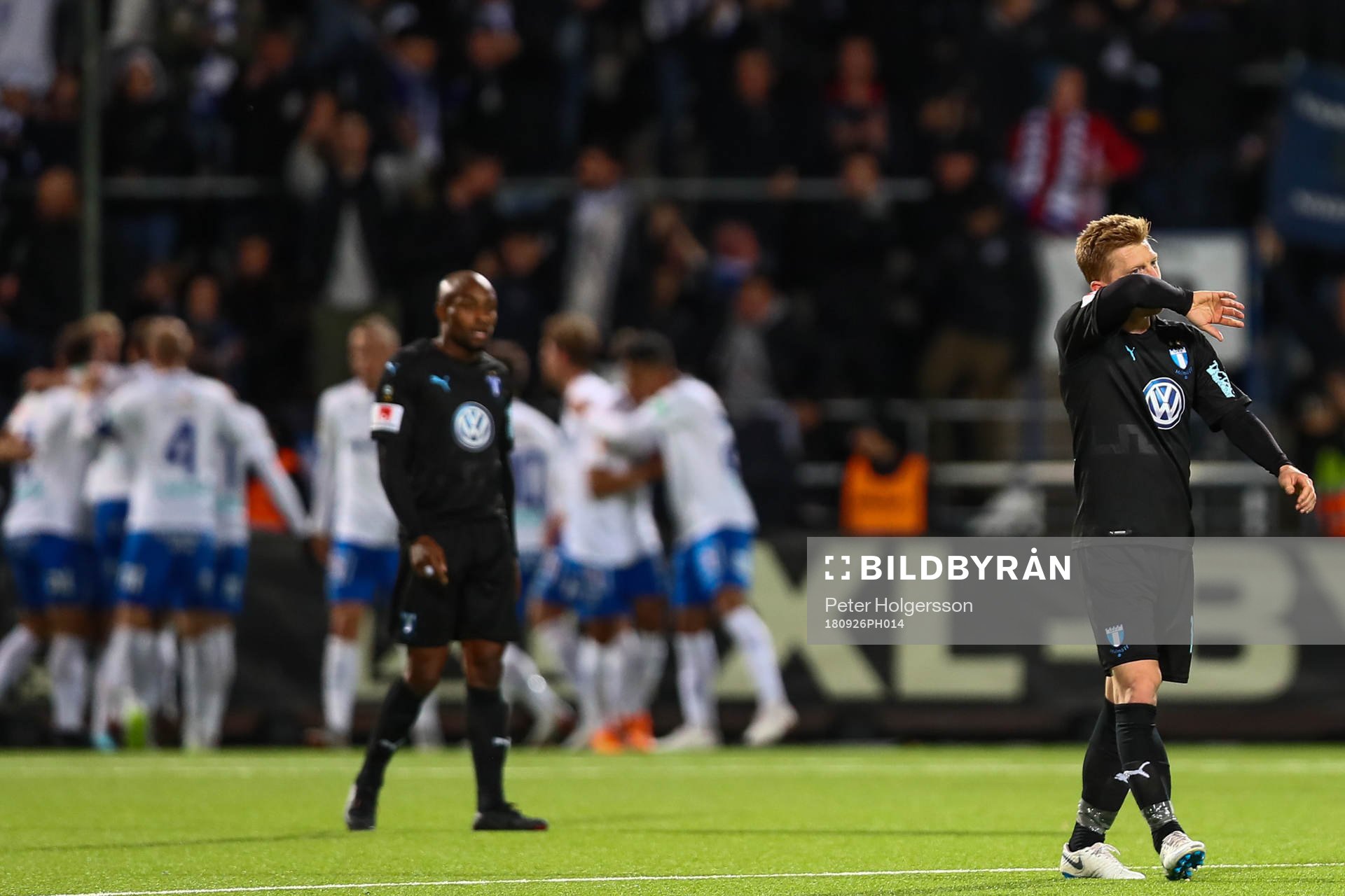 Malmö FFs spelare deppar