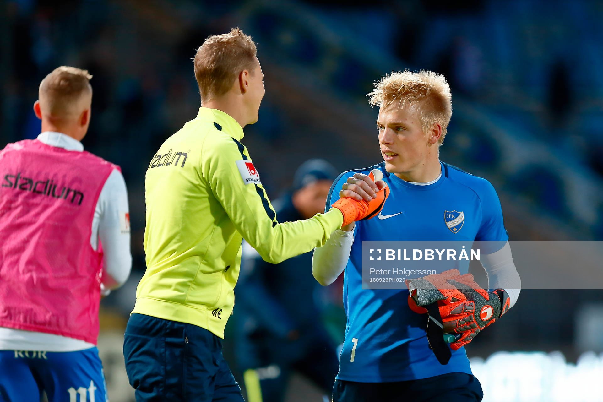 Norrköpings målvakt Isak Pettersson
