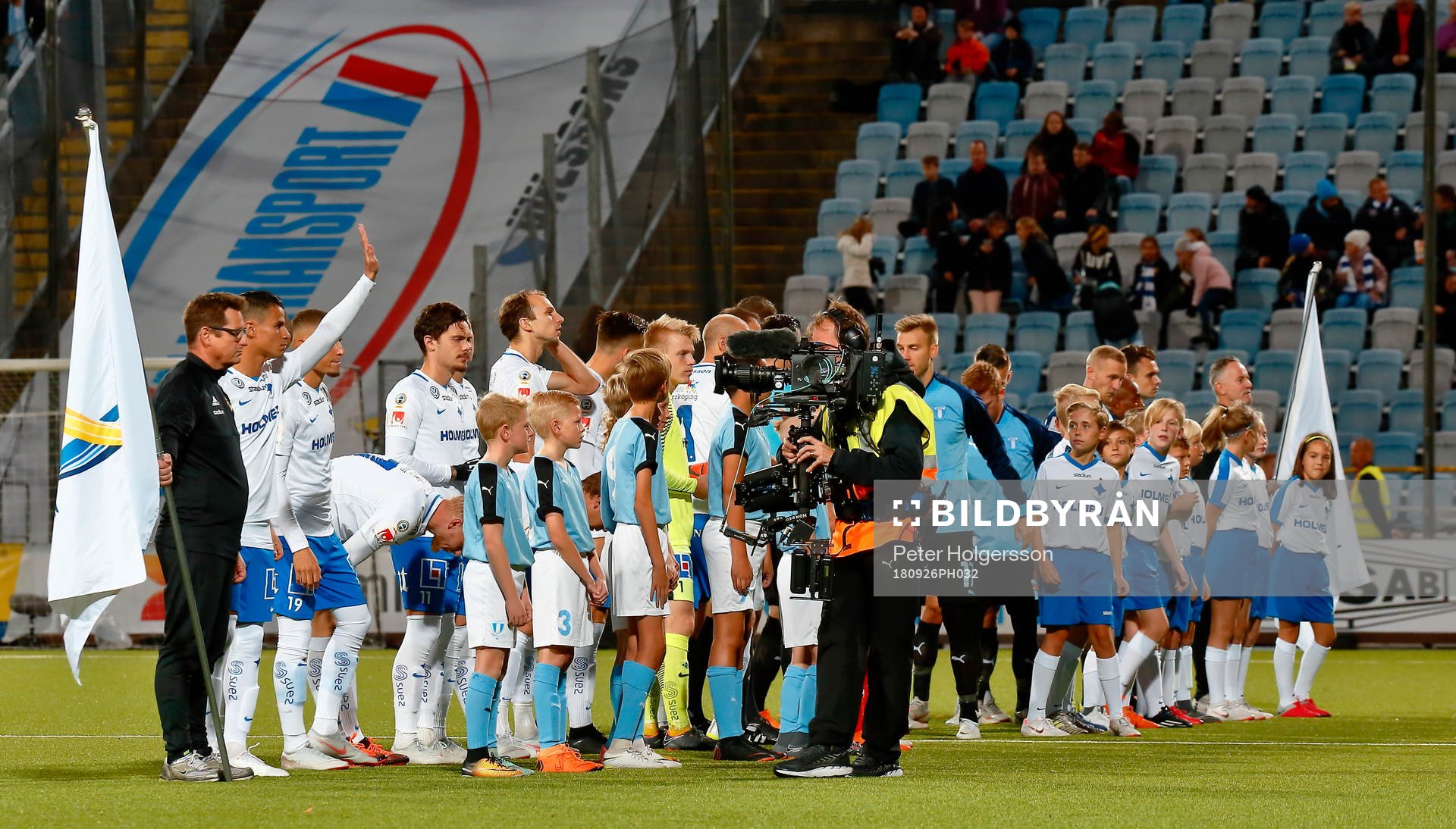 Norrköpings och Malmö FFs spelare