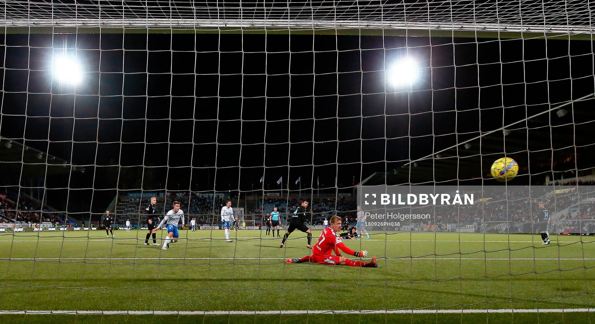 Mål 3-1 av Norrköpings Filip Dagerstål