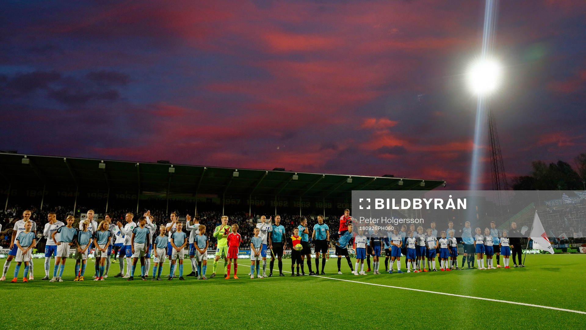 Norrköpings och Malmö FFs spelare