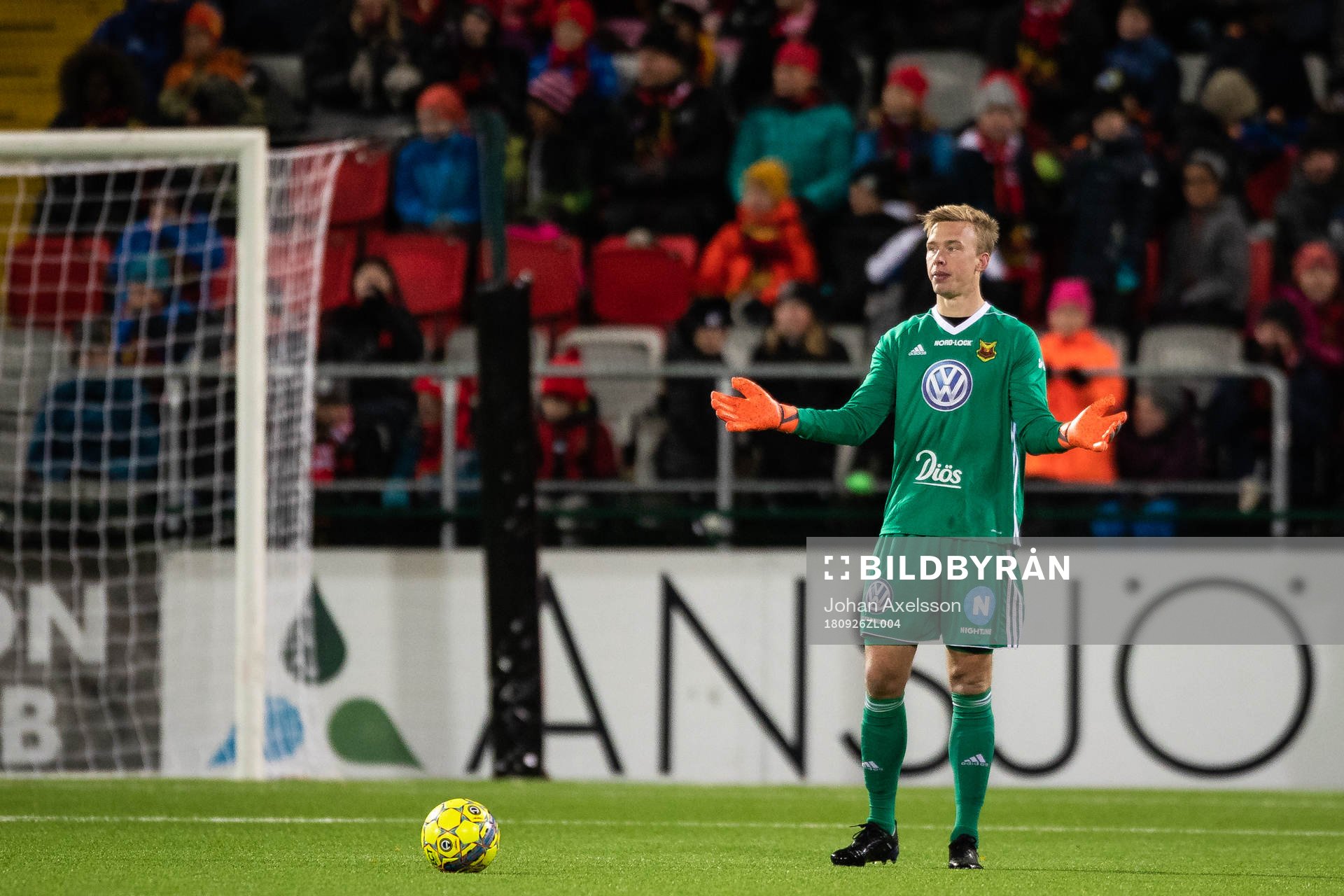 Östersunds målvakt Andreas Andersson