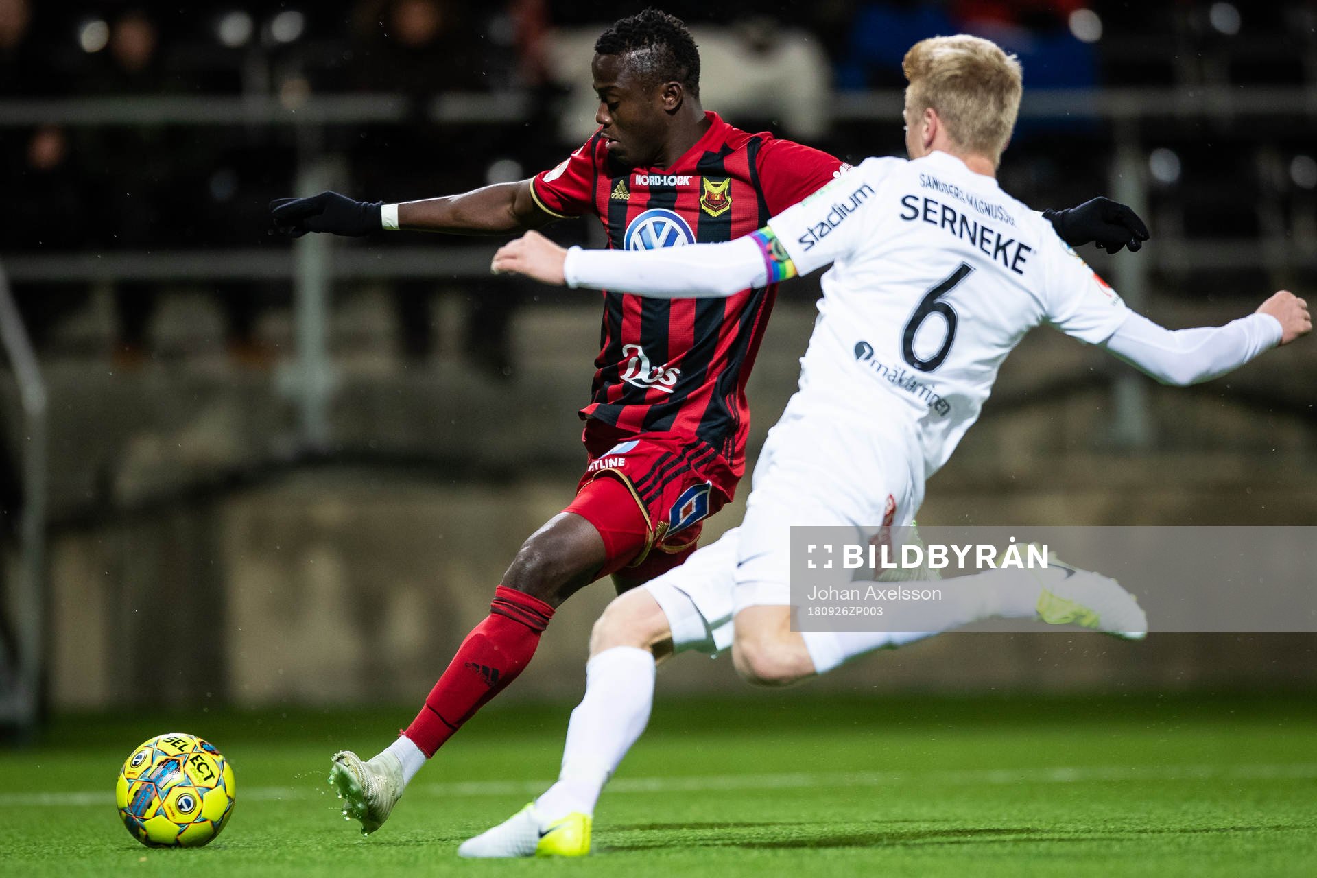 Östersunds Patrick Kpozo och Brommapojkarnas Gustav