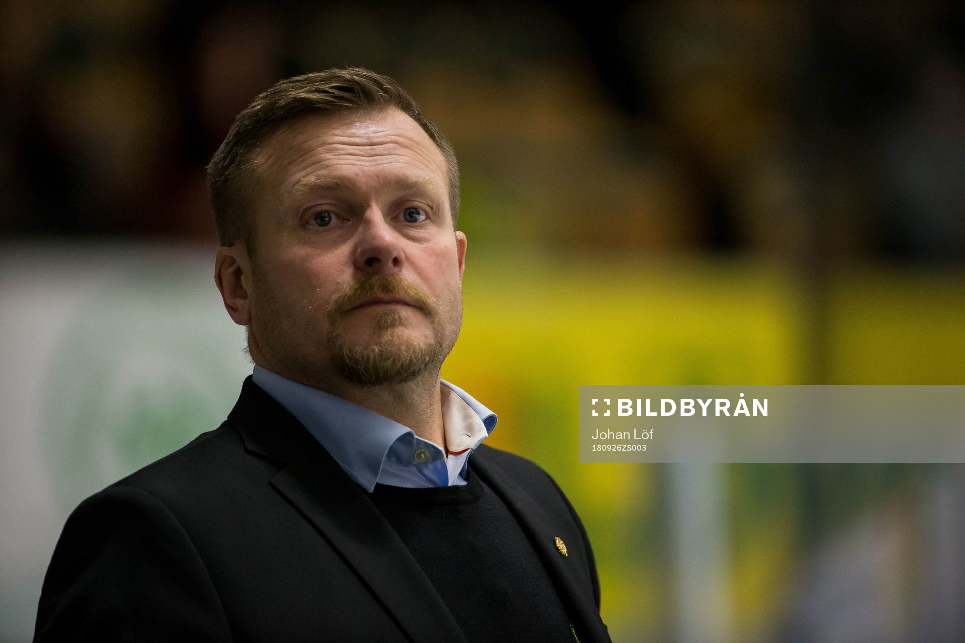 Björklövens tränare Joakim Fagervall